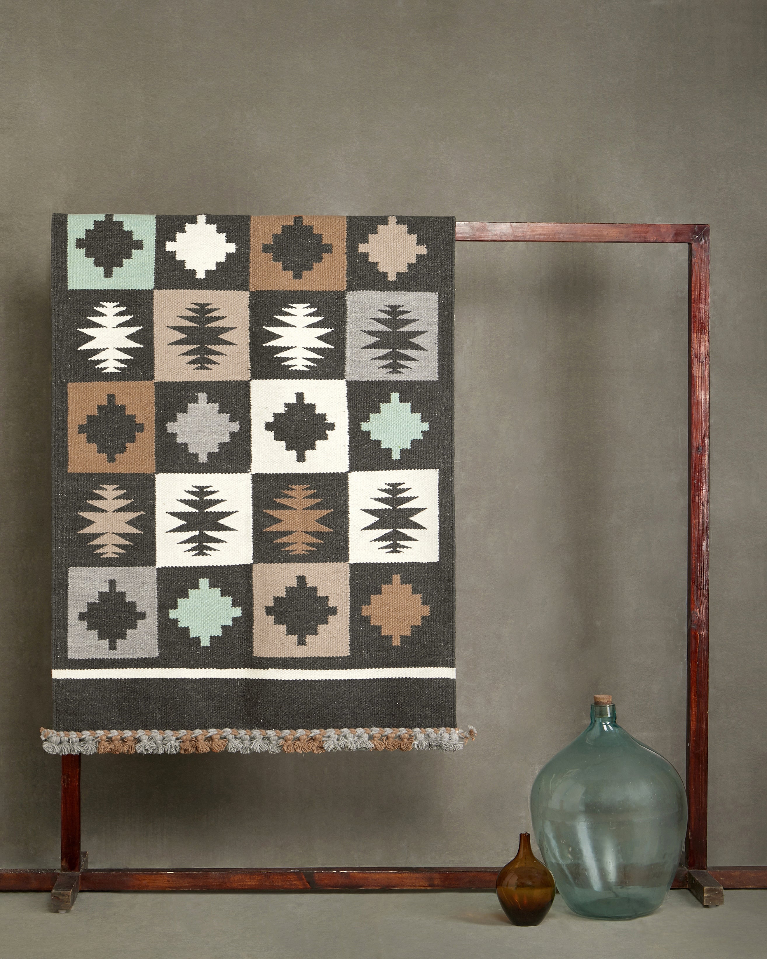 Amaranta Bhujodi Kharad Cotton Wool Rug