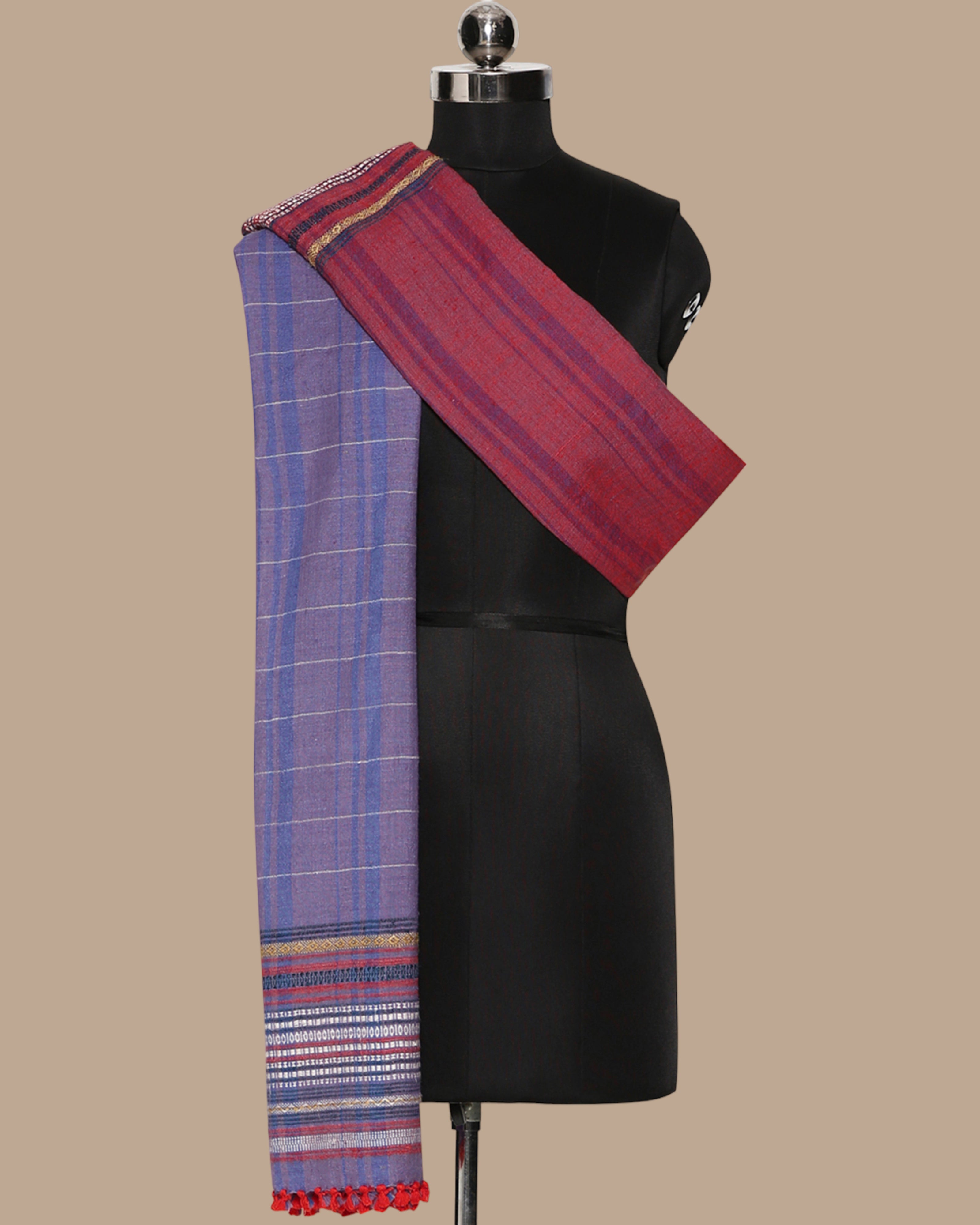 Rei Bhujodi Extra Weft Wool Silk Stole