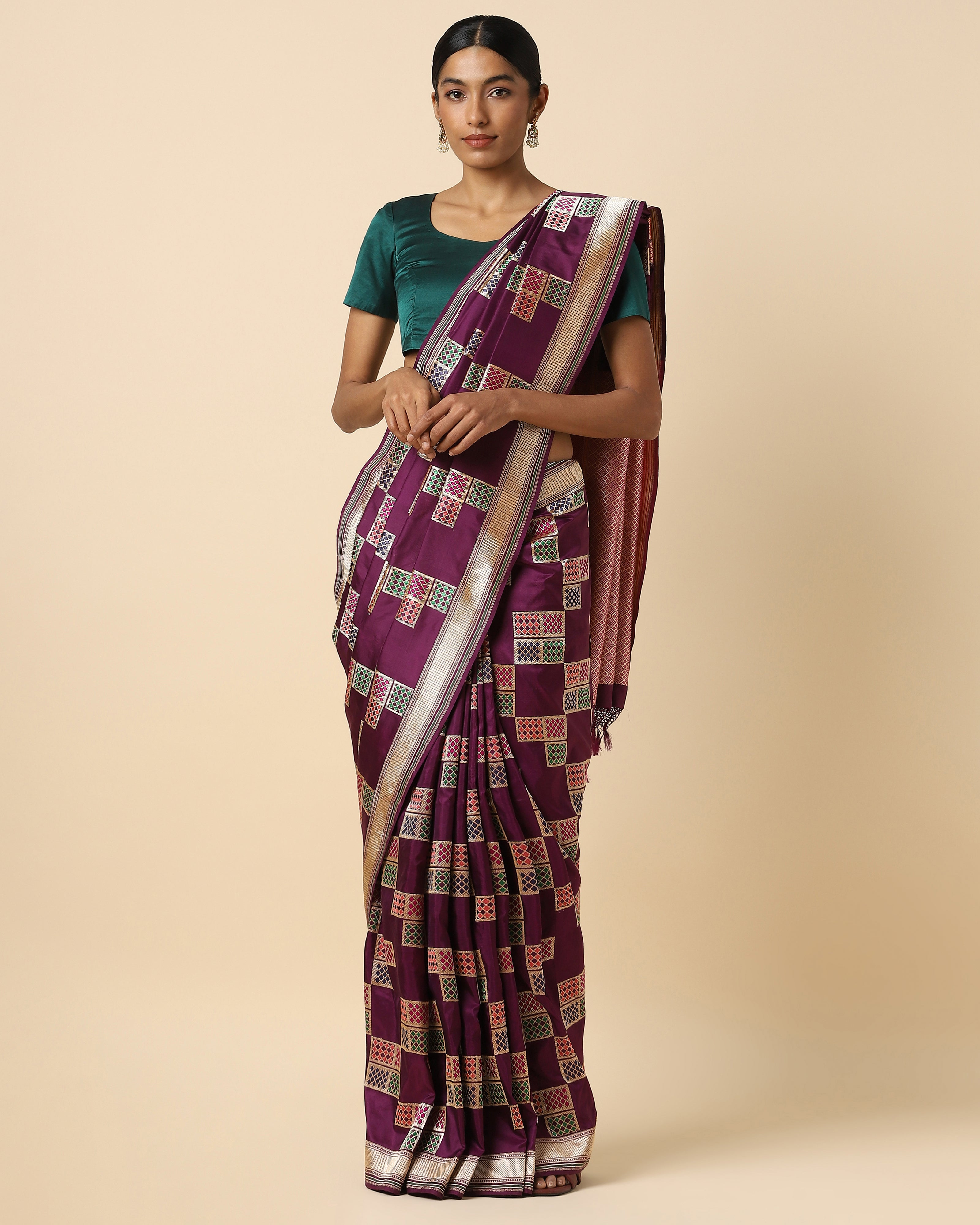 Pali Banarasi Kadwa Silk Saree