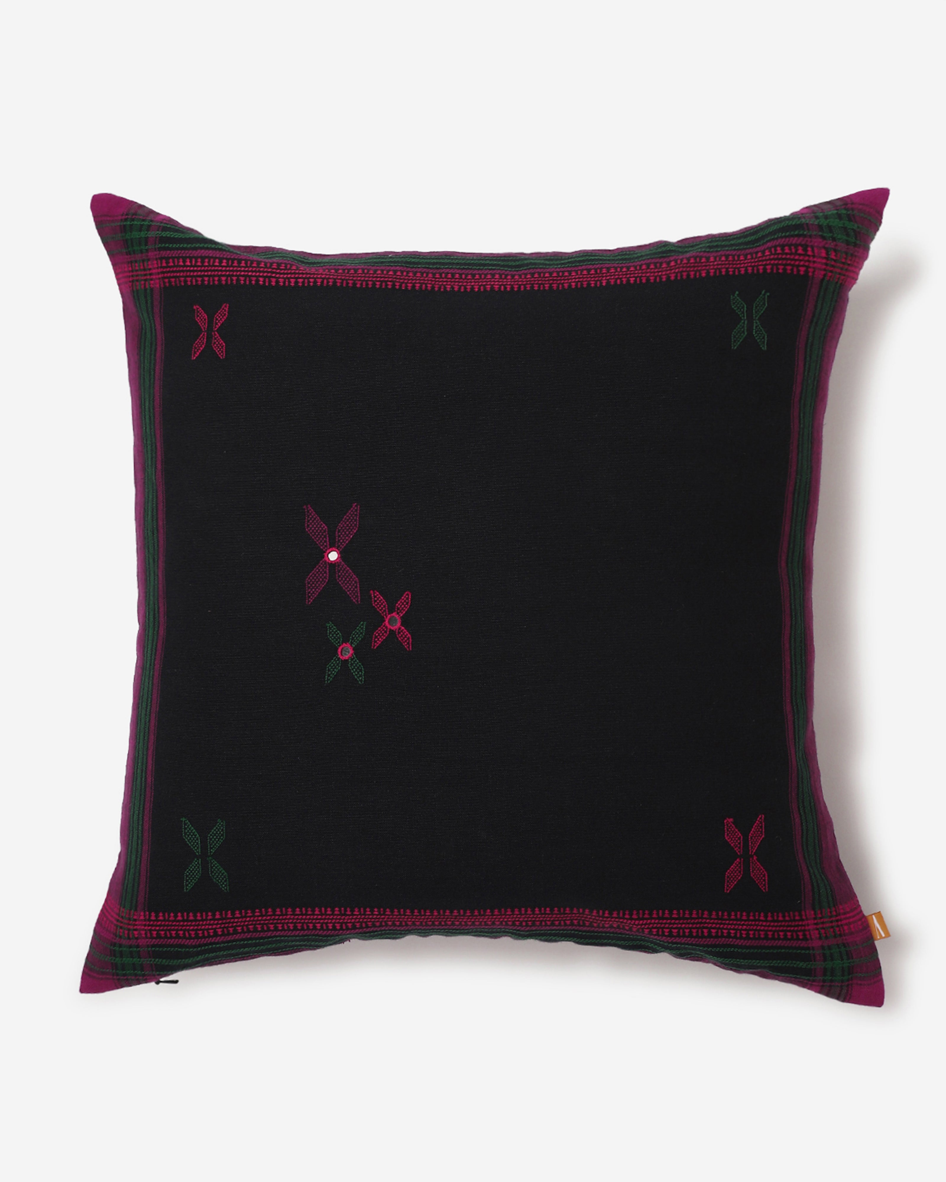 Alyssa Bhujodi Extra Weft Cotton Cushion Cover