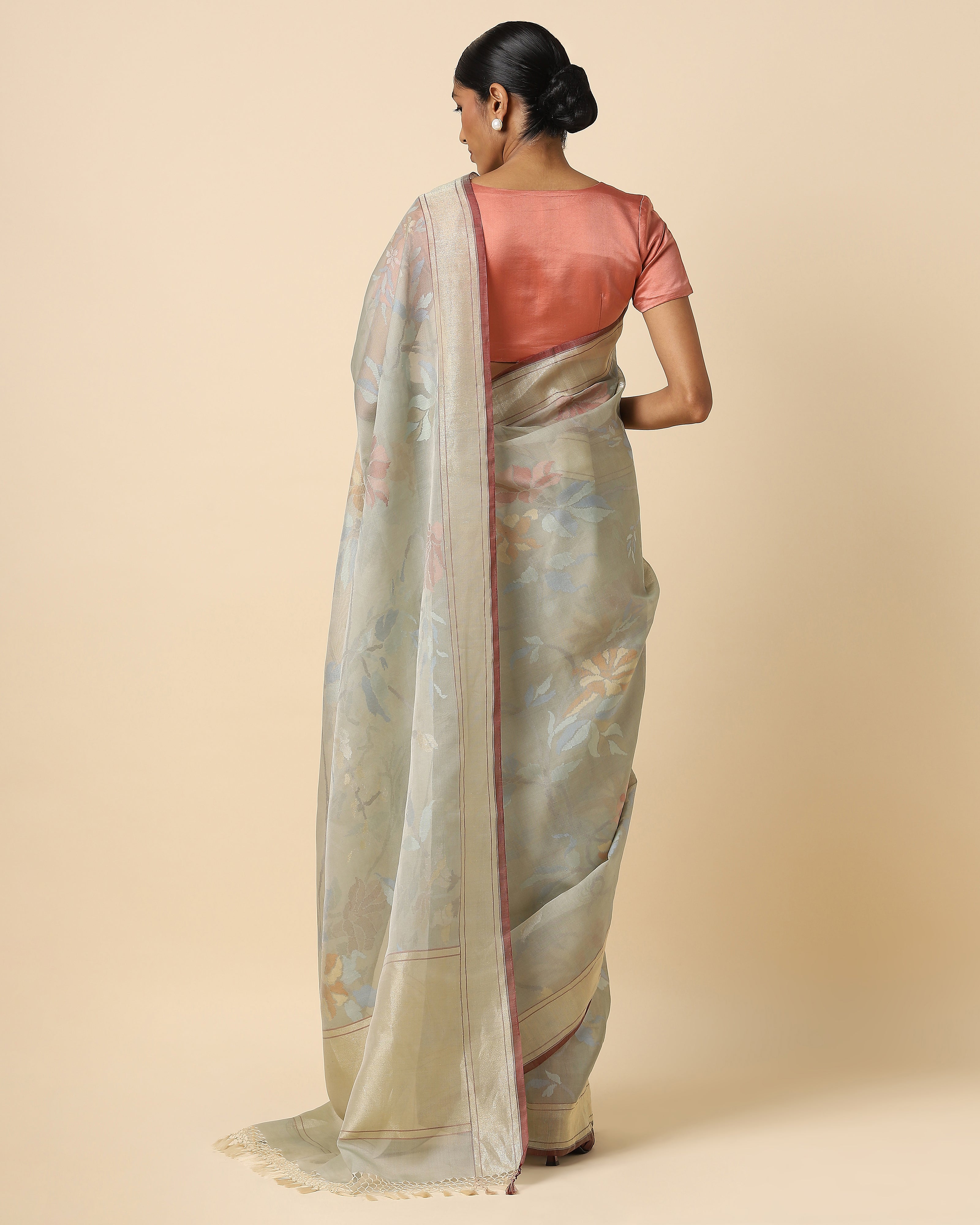 Kahini Banarasi Jamdani Silk Cotton Saree