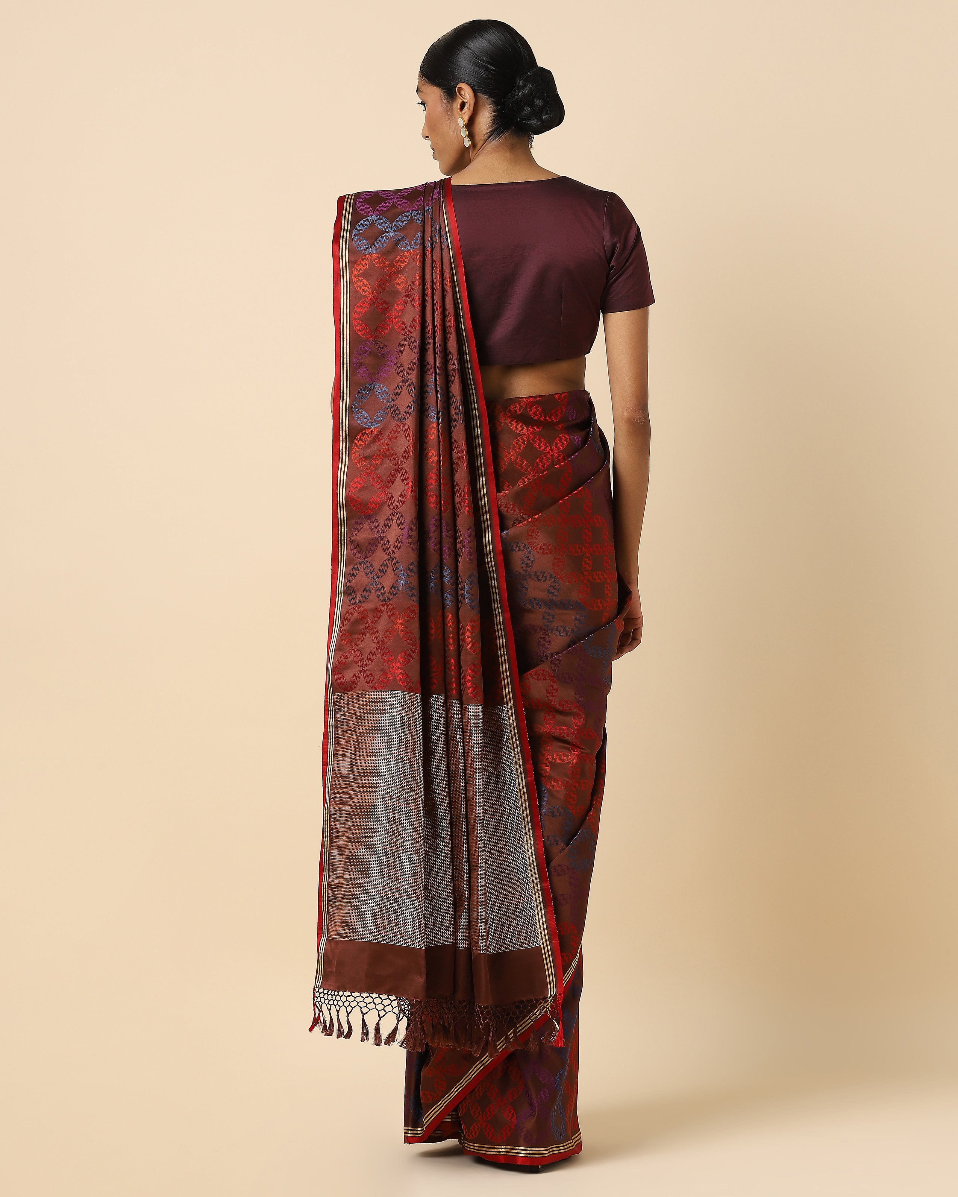 Raadhi Banarasi Tanchoi Silk Saree
