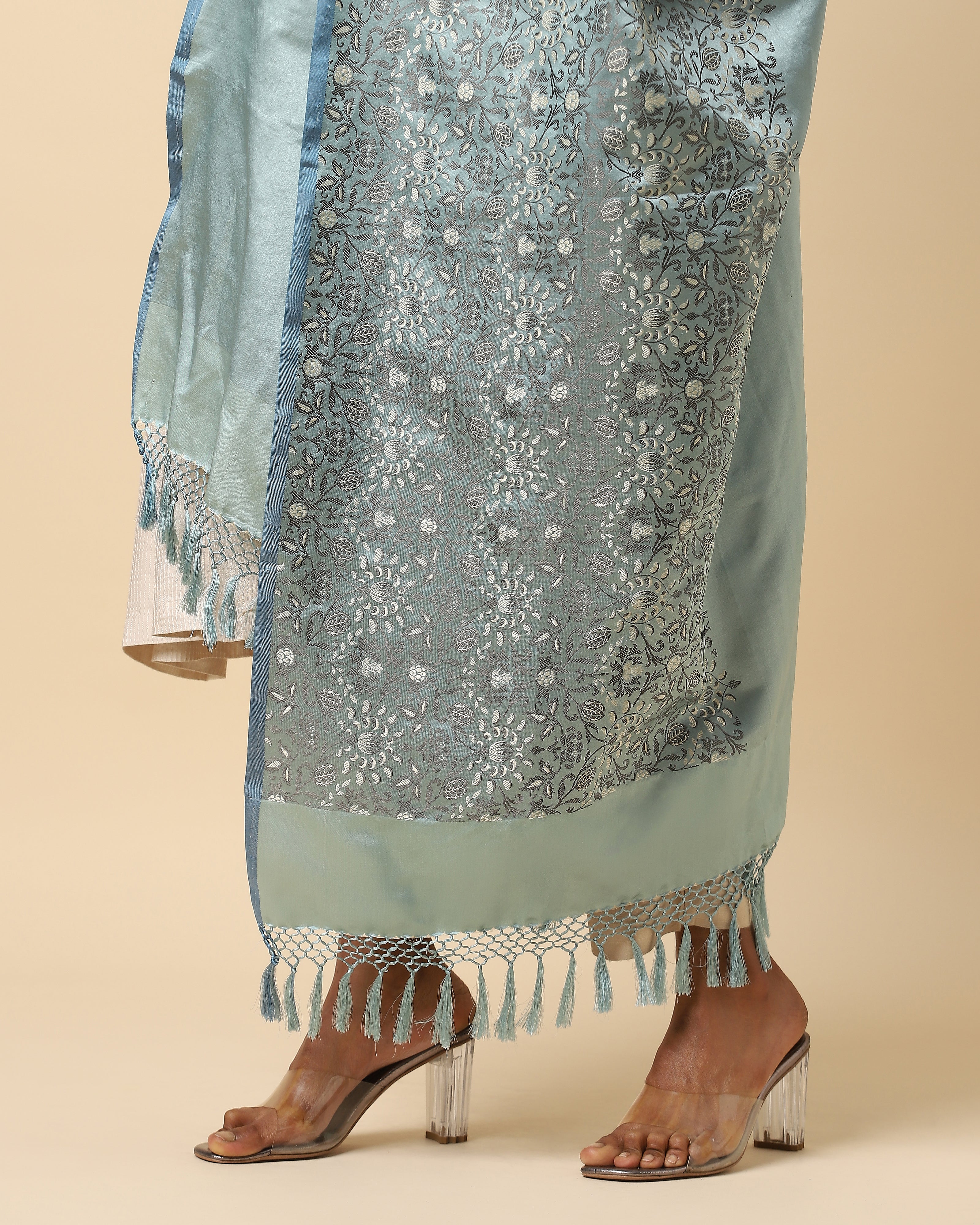 Renika Banarasi Tanchoi Silk Dupatta