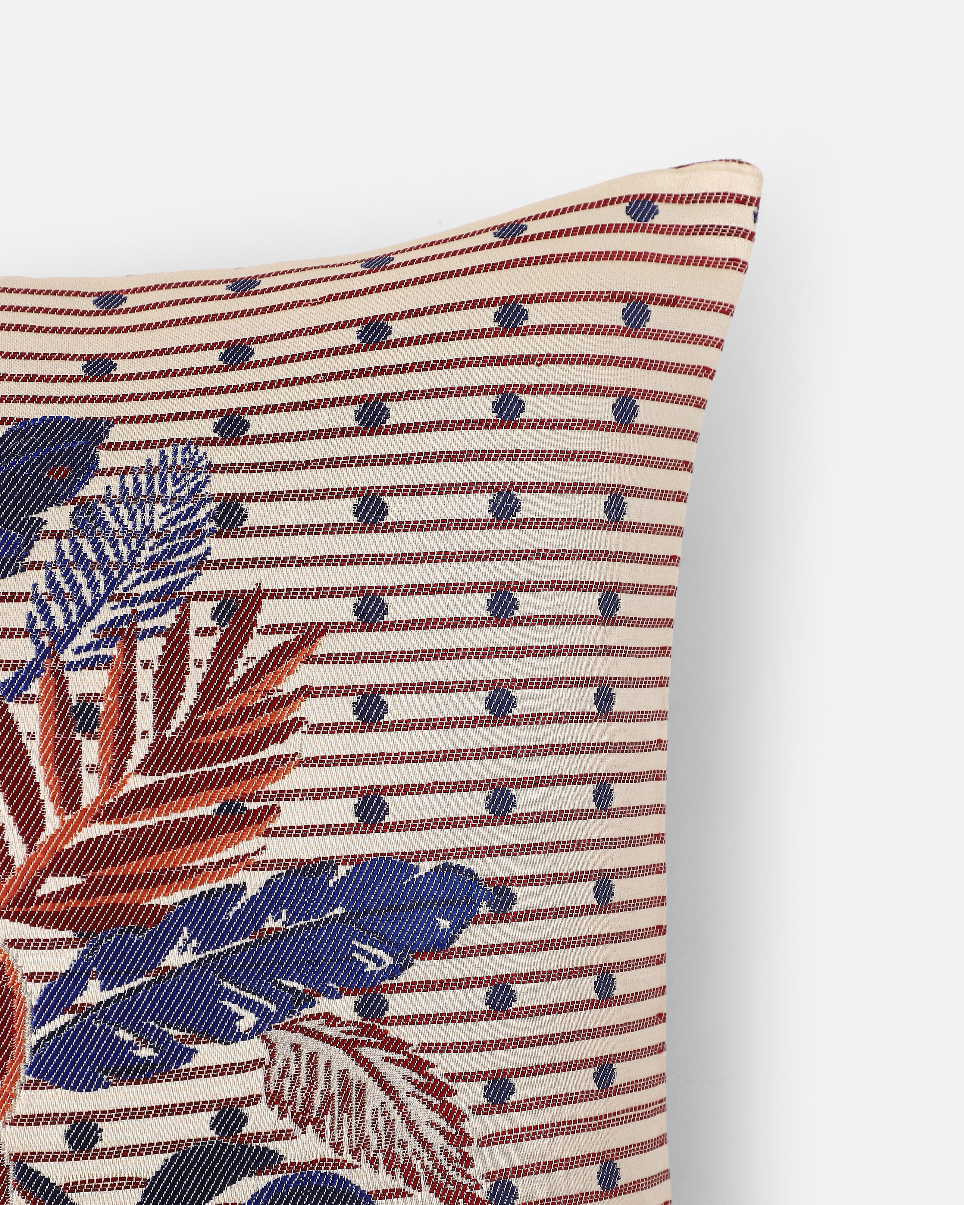 Bunch Banarasi Gyasar Silk Viscose Cushion Cover