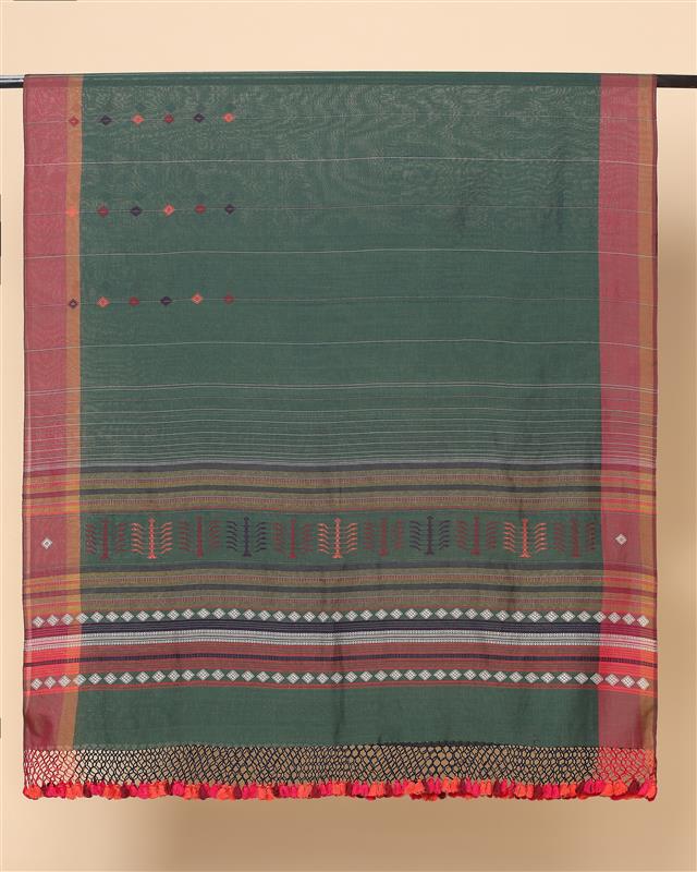 Kishkindha Bhujodi Extra Weft Cotton Dupatta