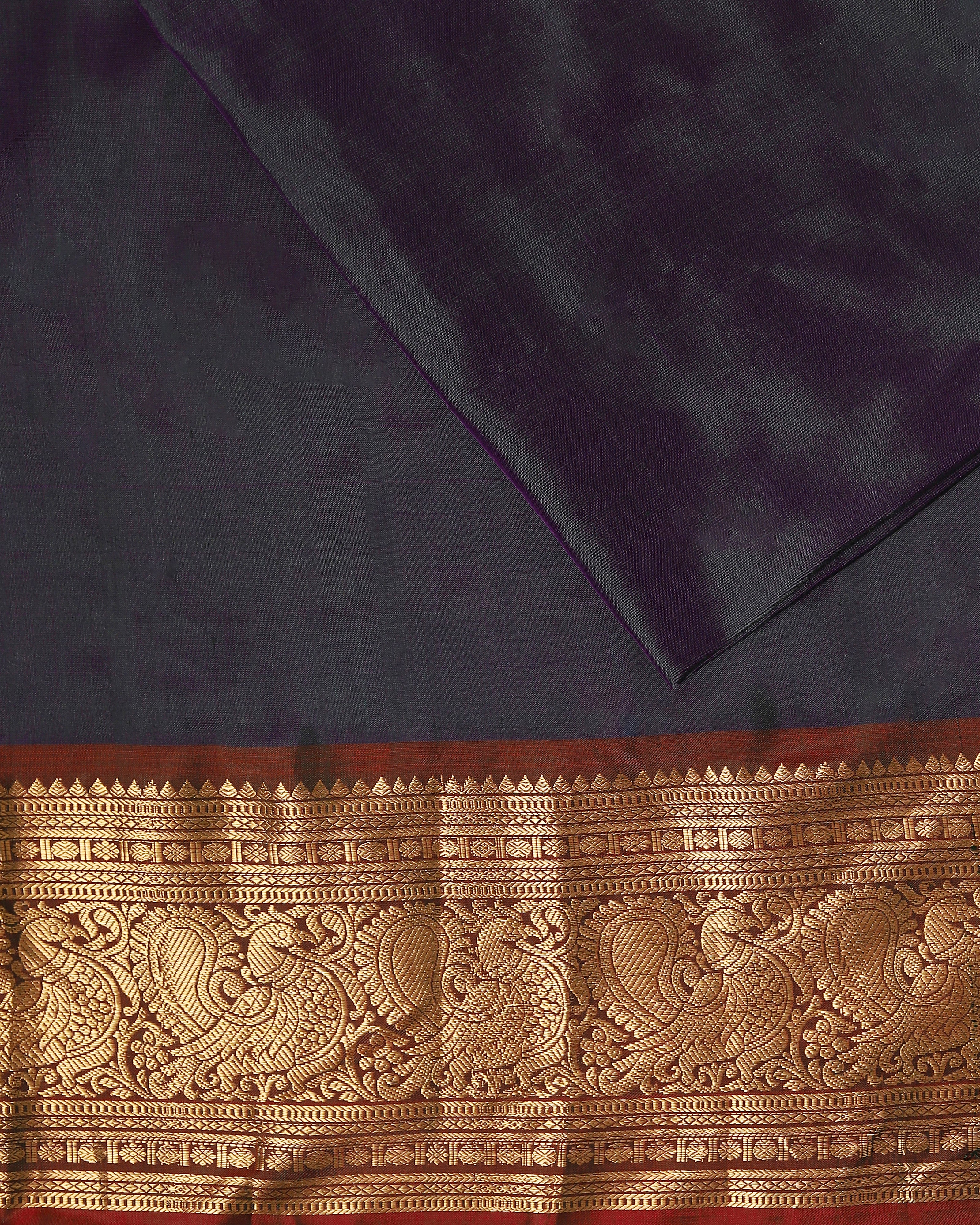 Aapti Pochampally Weft Ikat Silk Saree