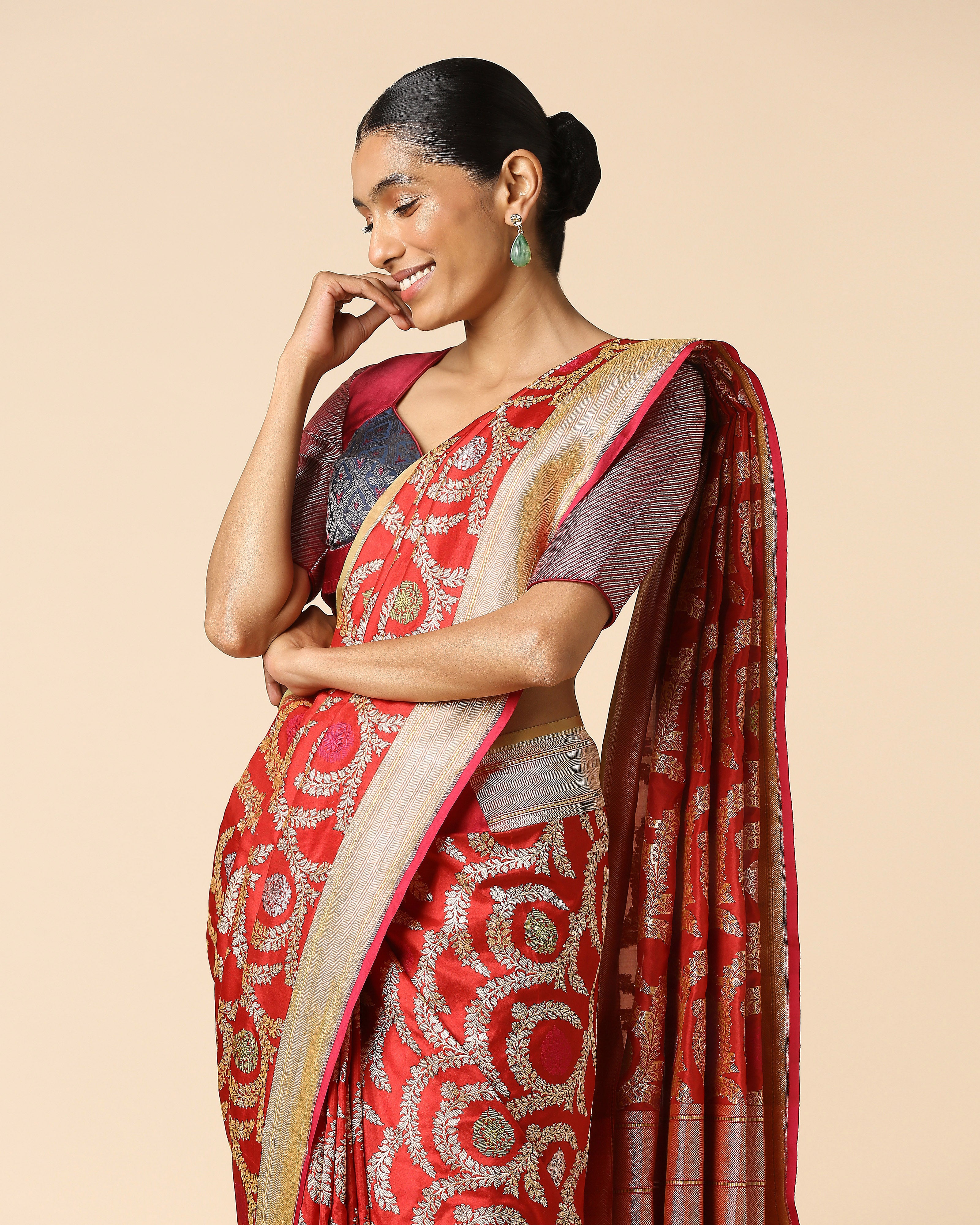 Alaya Banarasi Kadwa Silk Saree