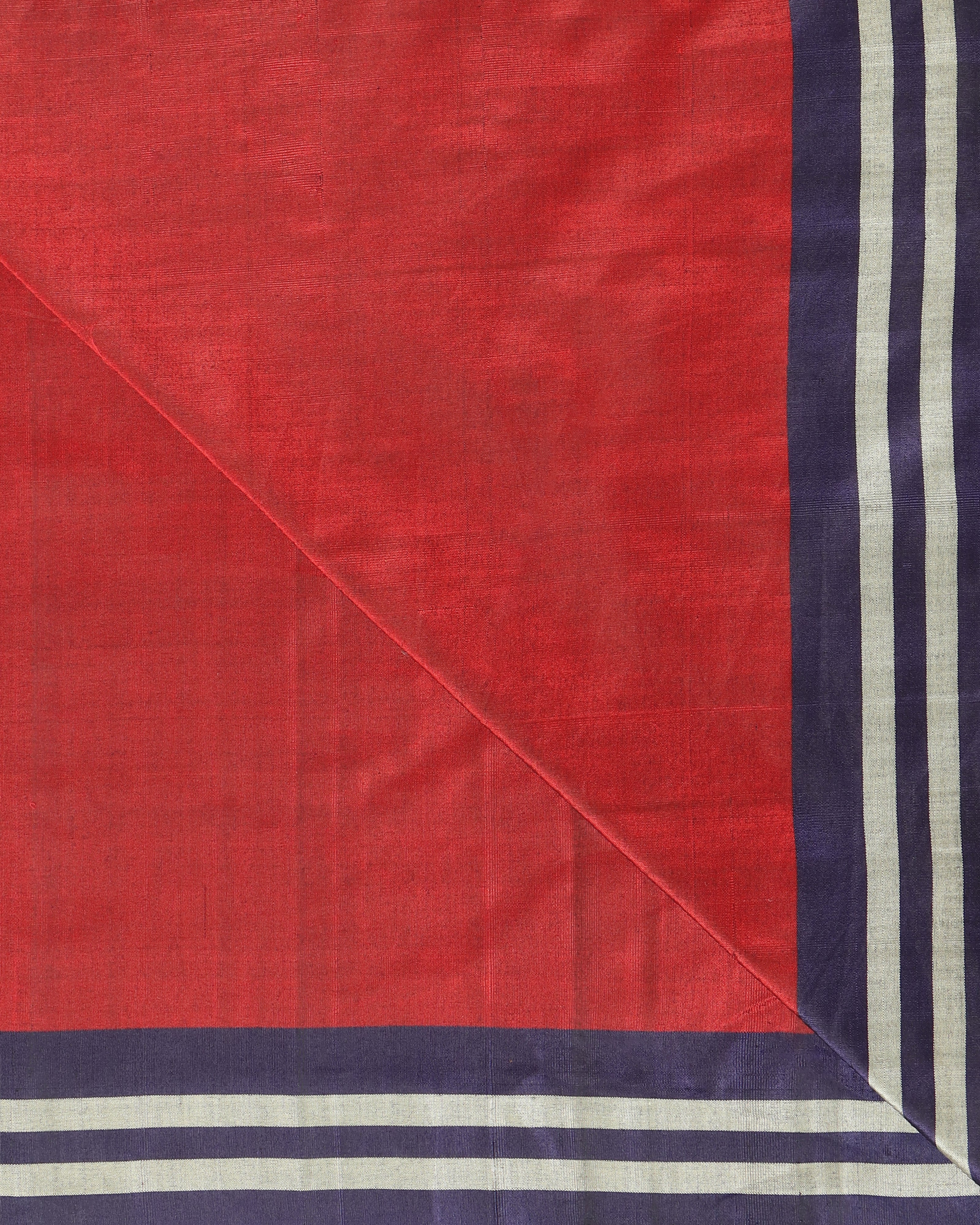 Amara Pochampally Warp Ikat Silk Saree