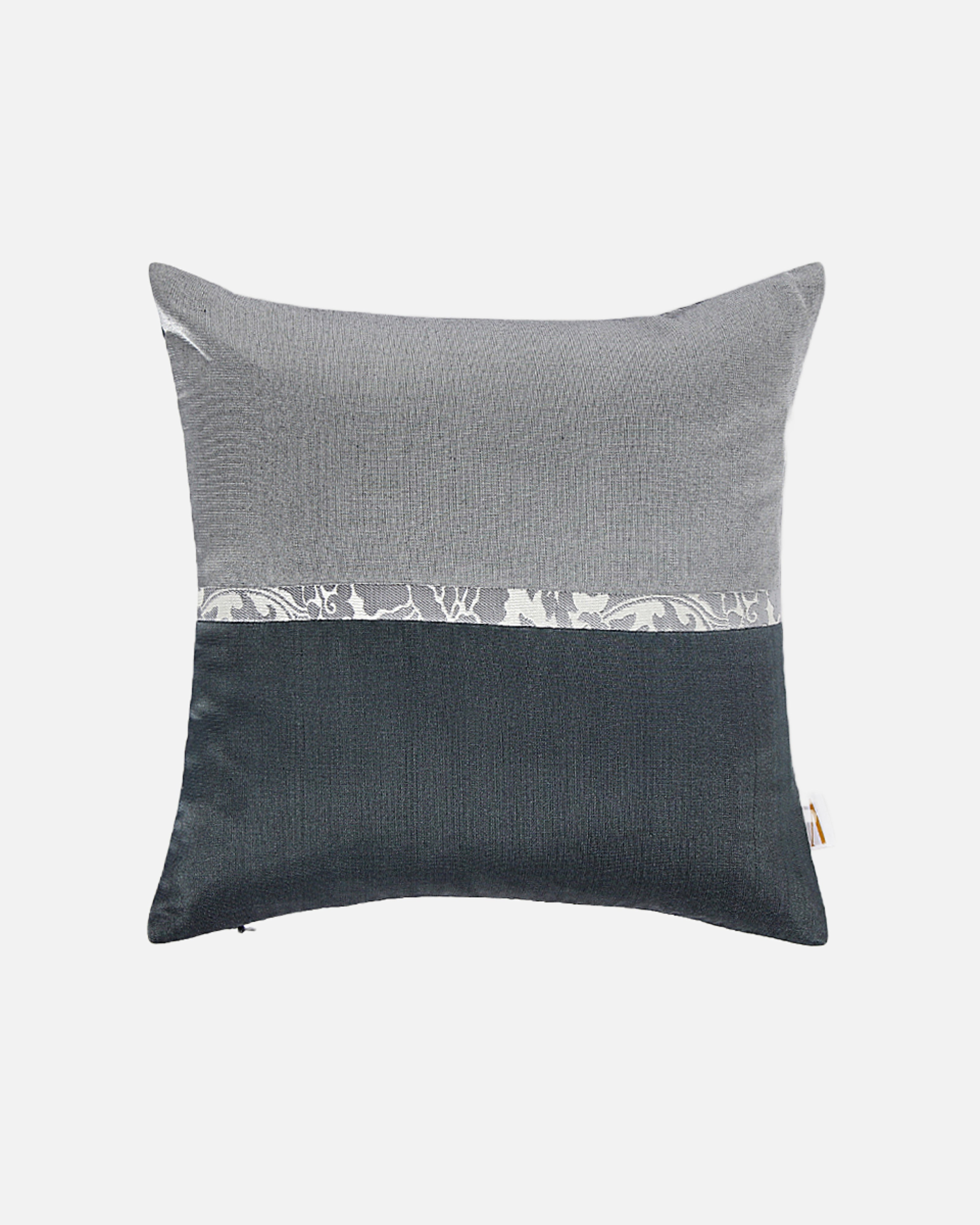 Ardh Banarasi Satin Brocade Silk Cushion Cover