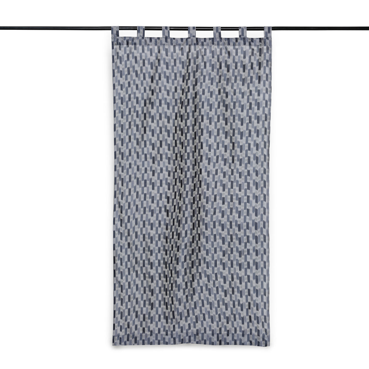 Bukhara Pochampally Warp Ikat Silk Cotton Curtain