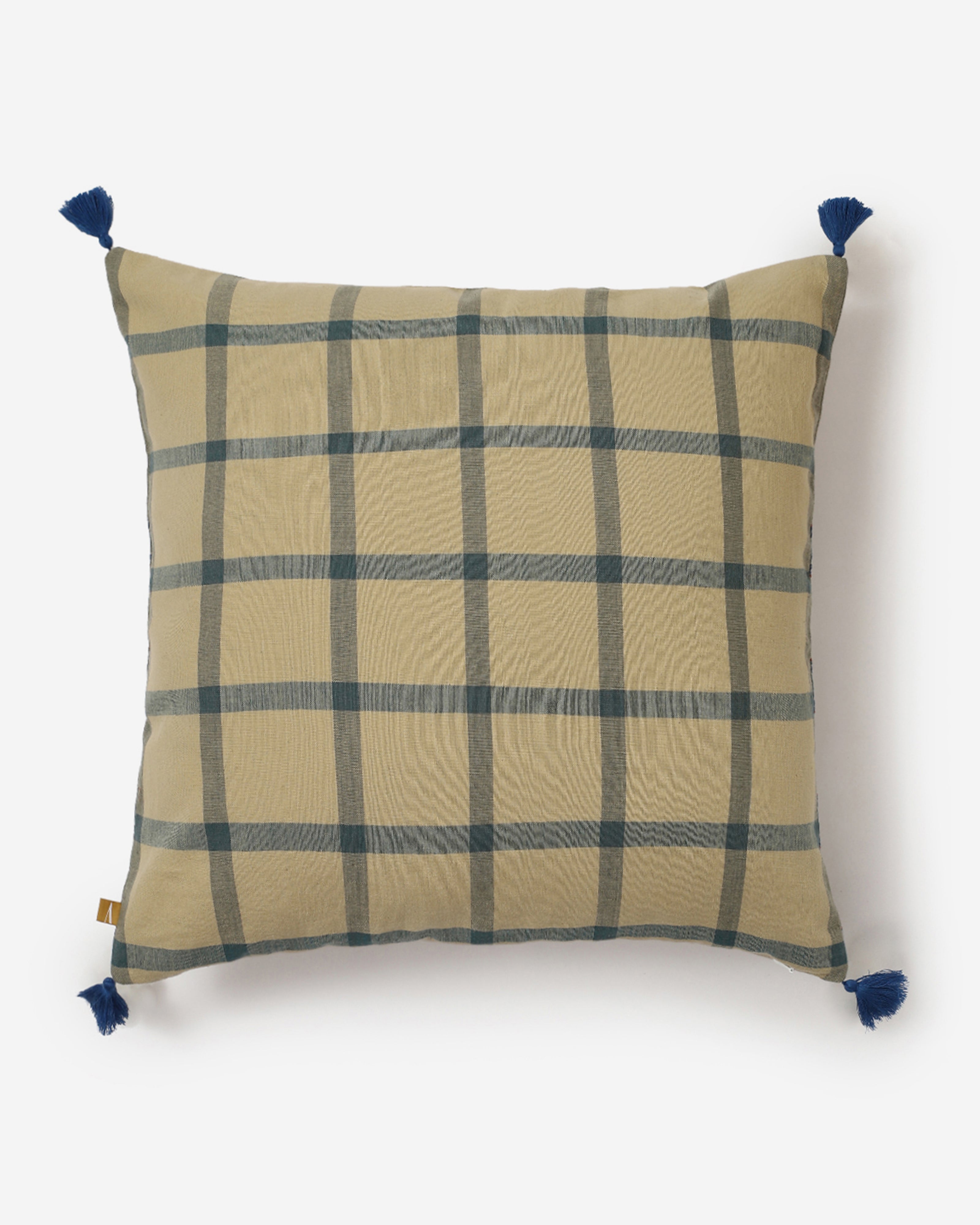 Reviera Bhujodi Extra Weft Cotton Cushion Cover