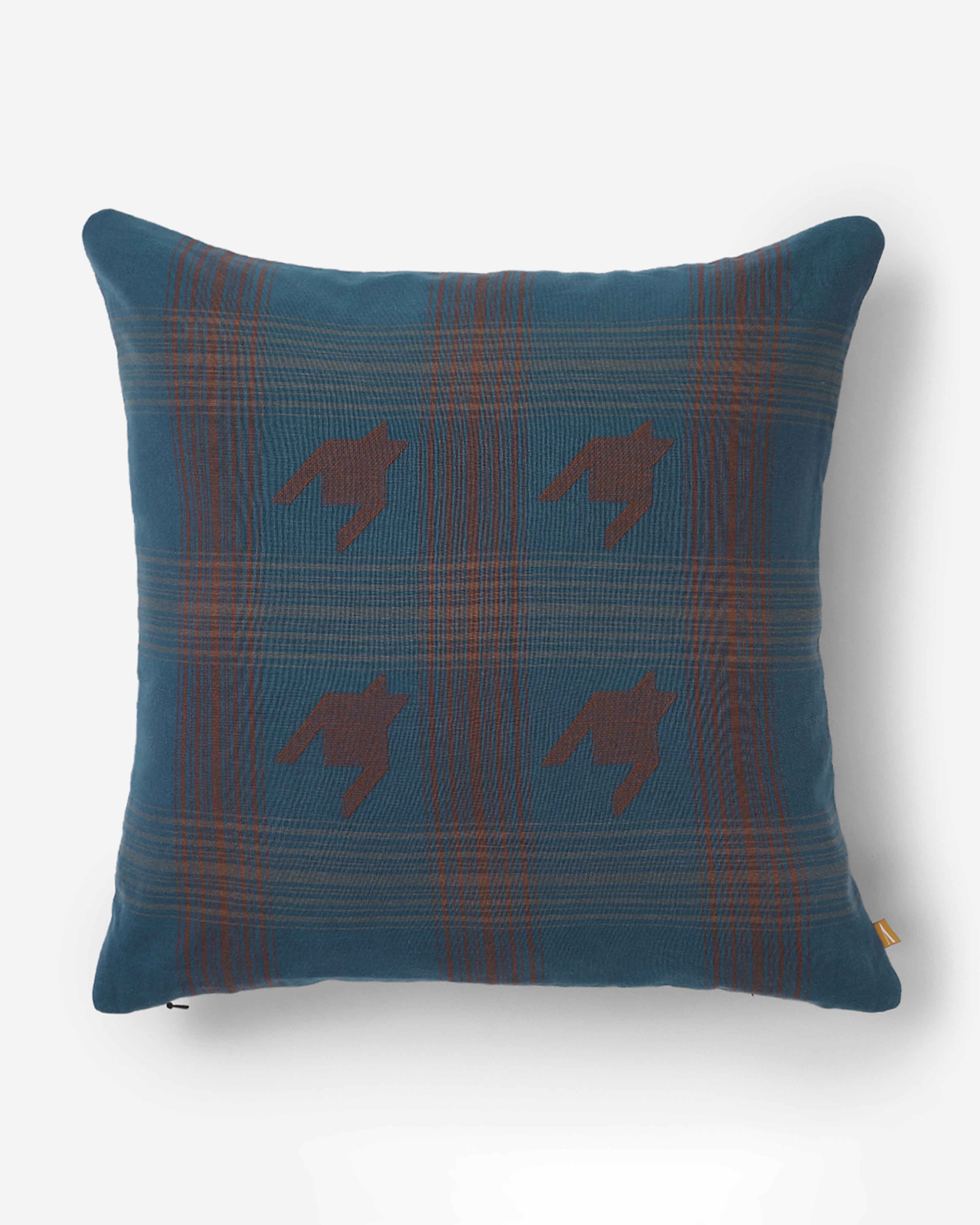 Chartres Bhujodi Extra Weft Cotton Cushion Cover