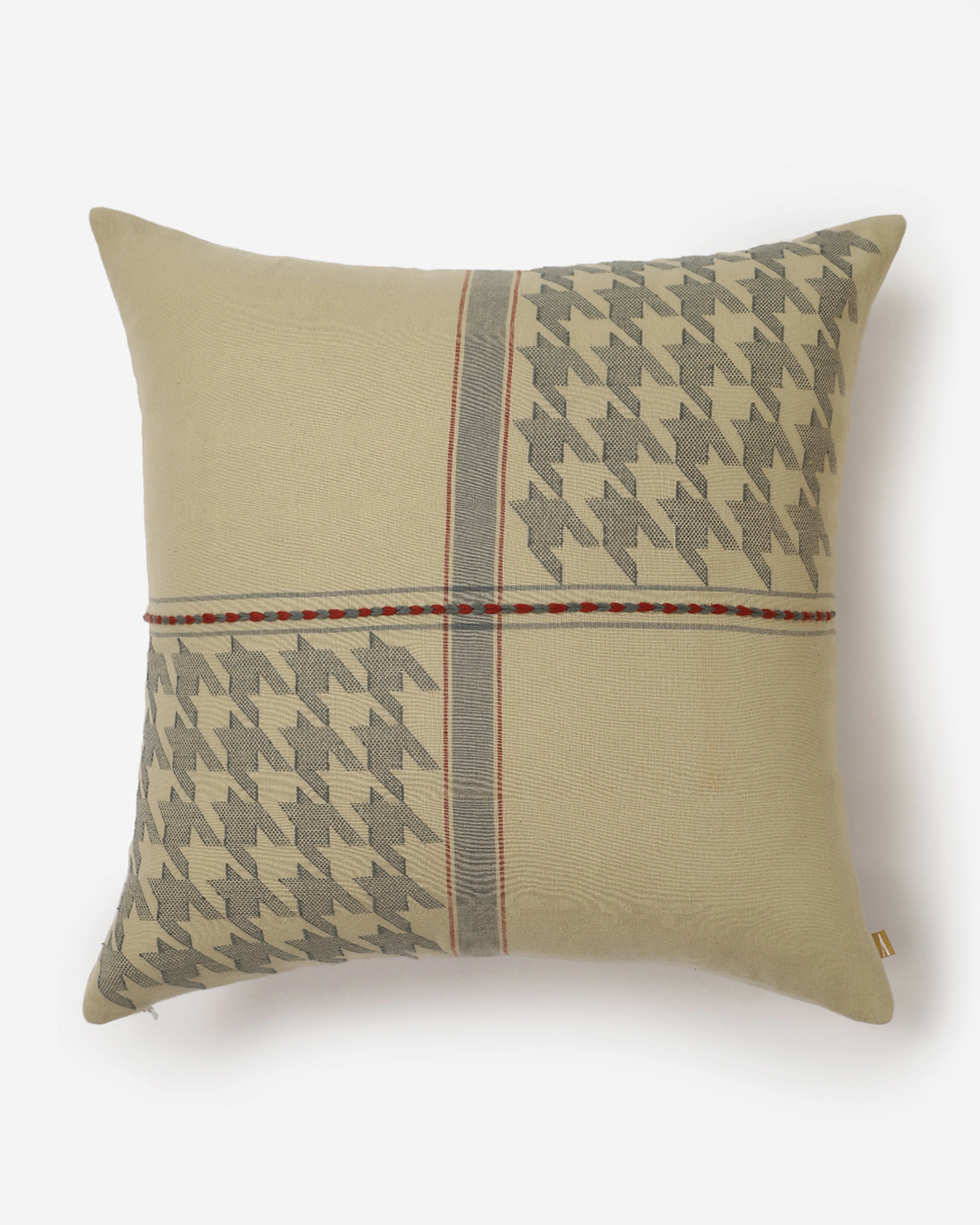 Provence Bhujodi Extra Weft Cotton Cushion Cover