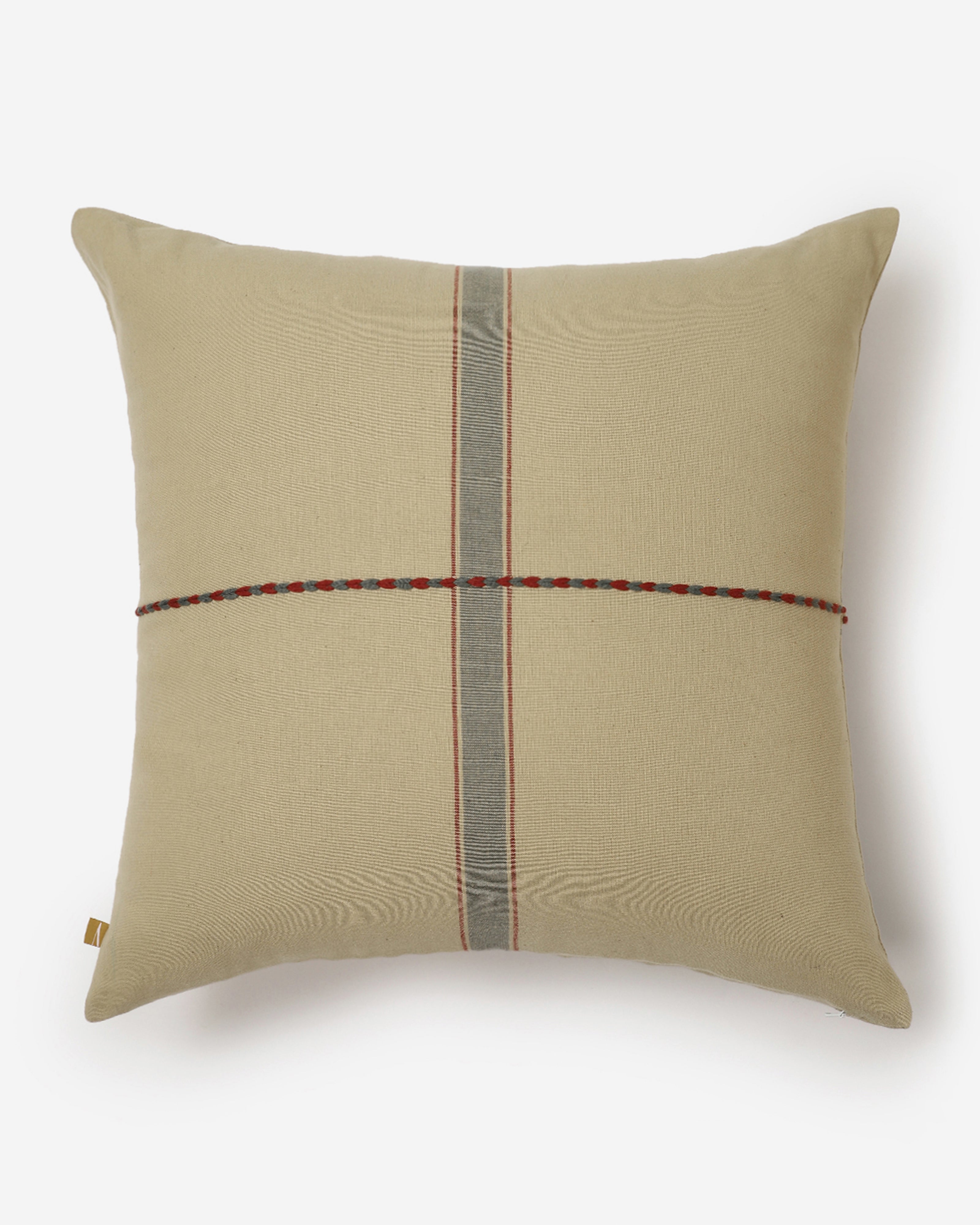Provence Bhujodi Extra Weft Cotton Cushion Cover