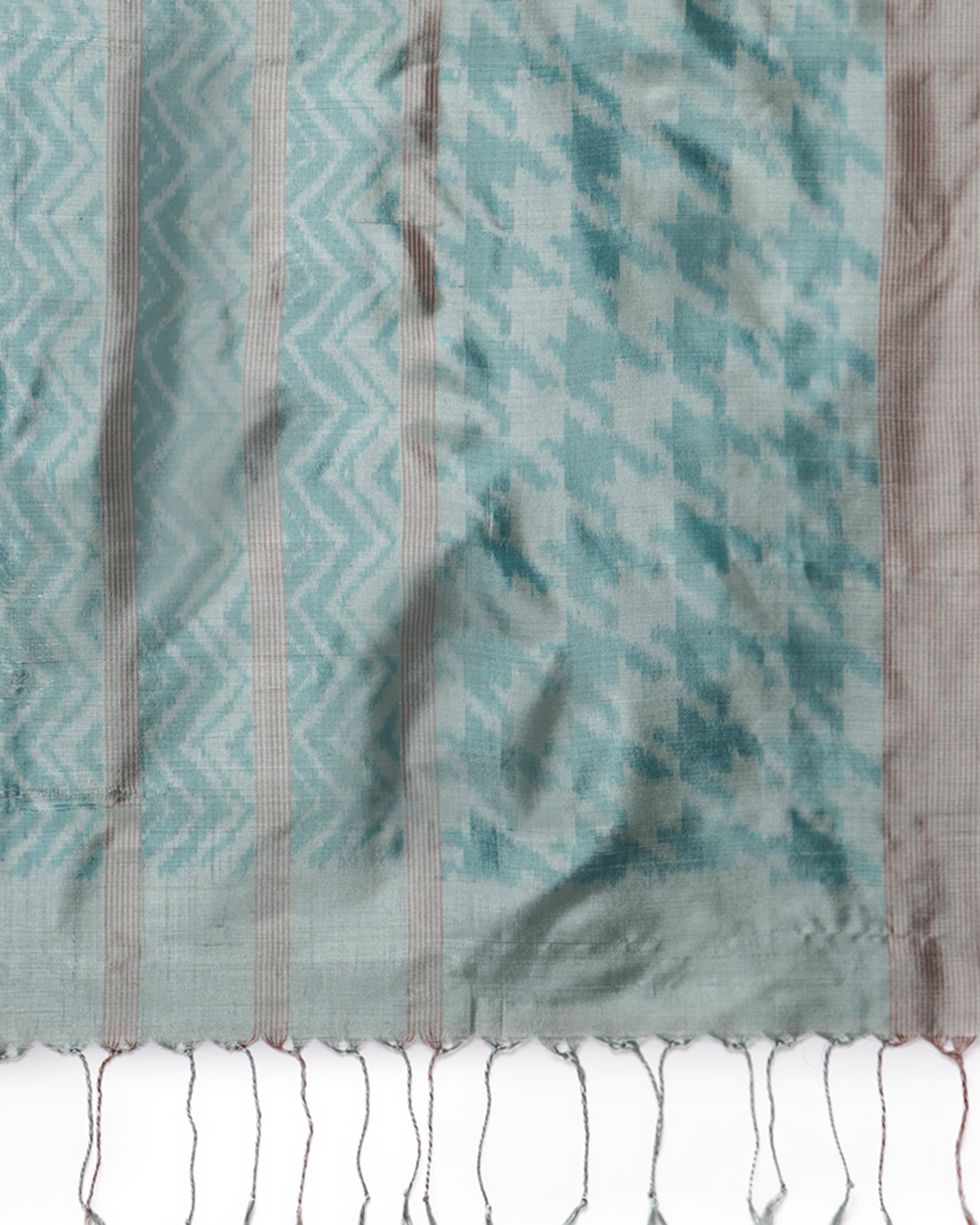 Morgan Pochampally Warp Ikat Silk Stole