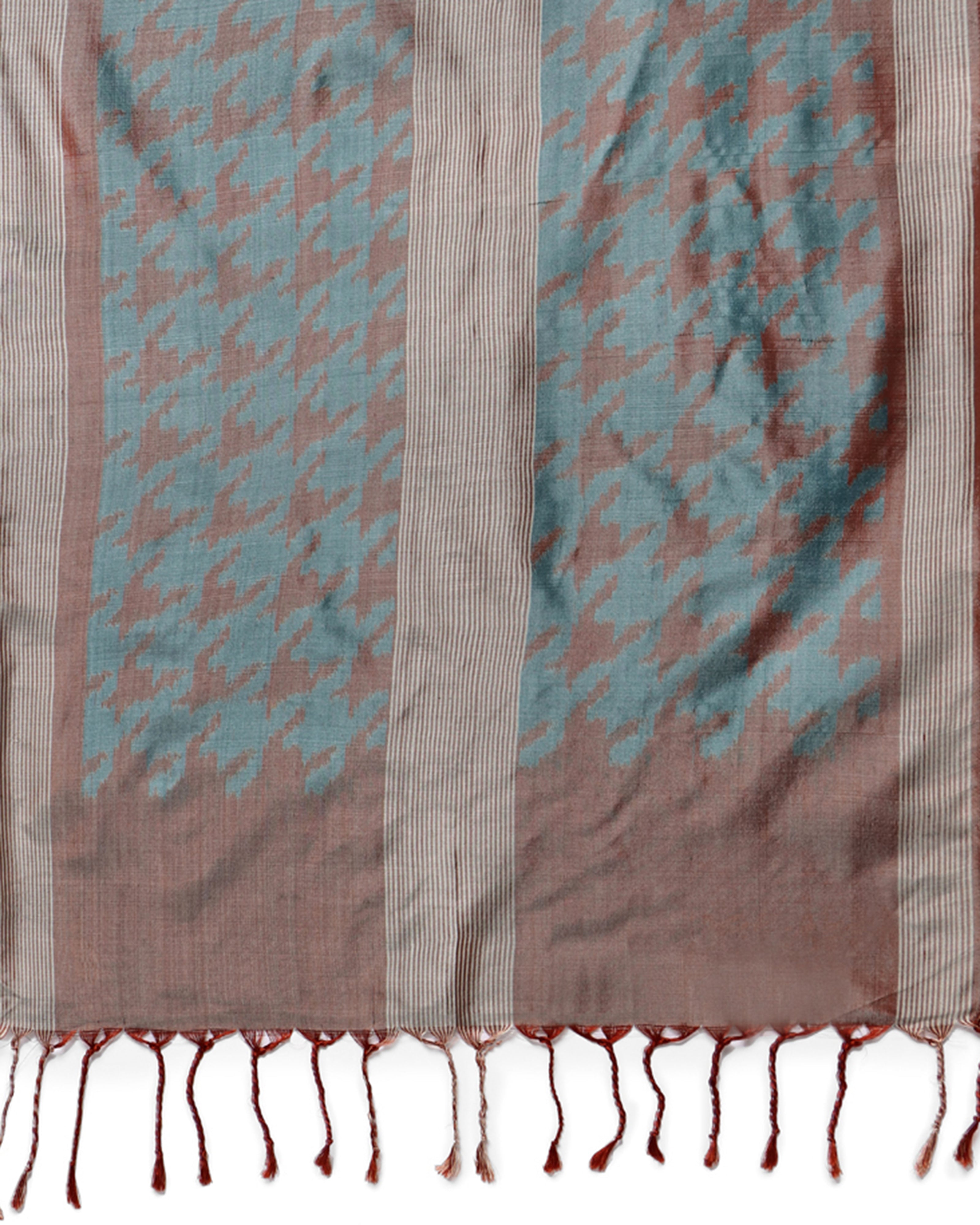 Loire Pochampally Warp Ikat Silk Stole