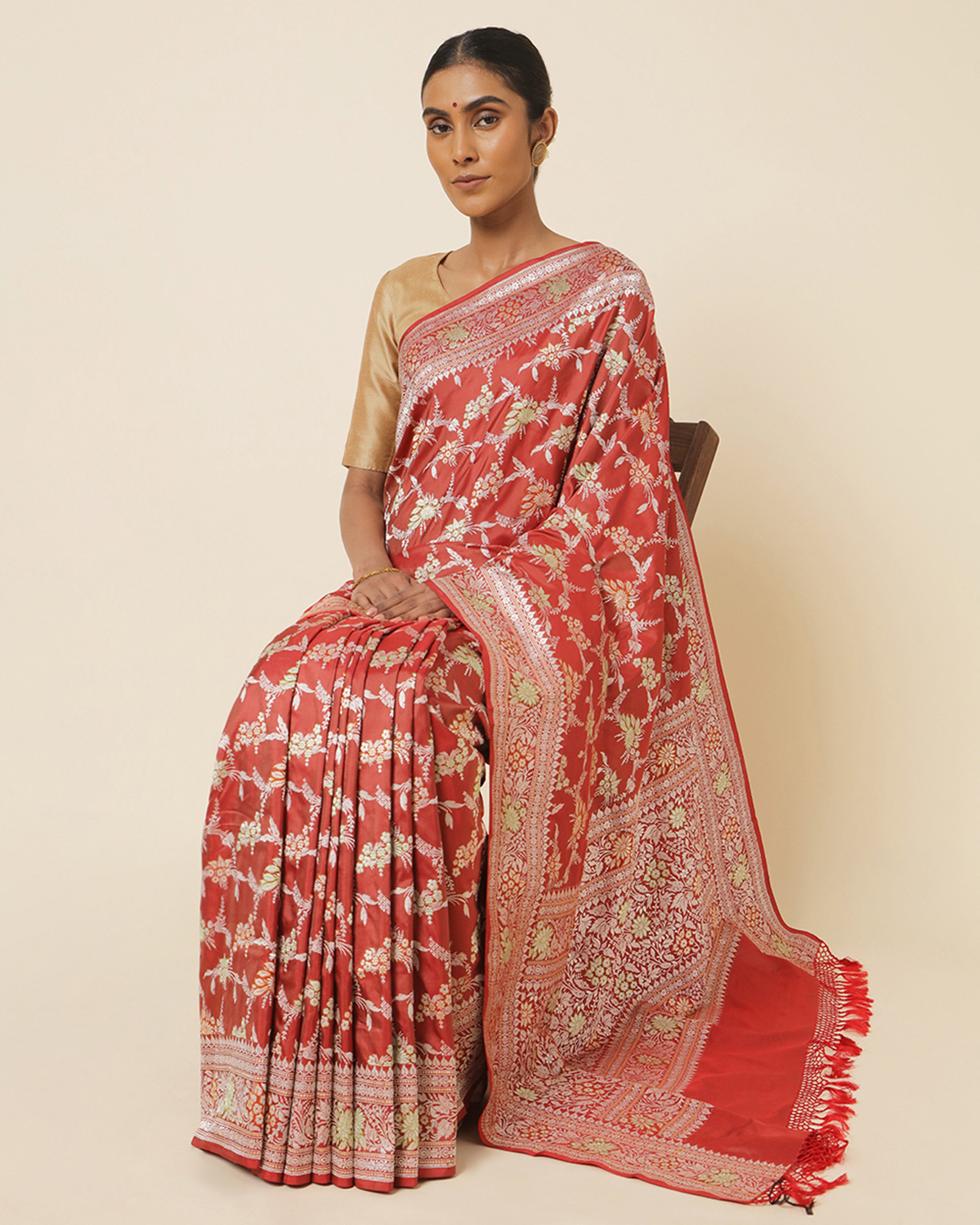 Sumi Banarasi Kadwa Silk Saree