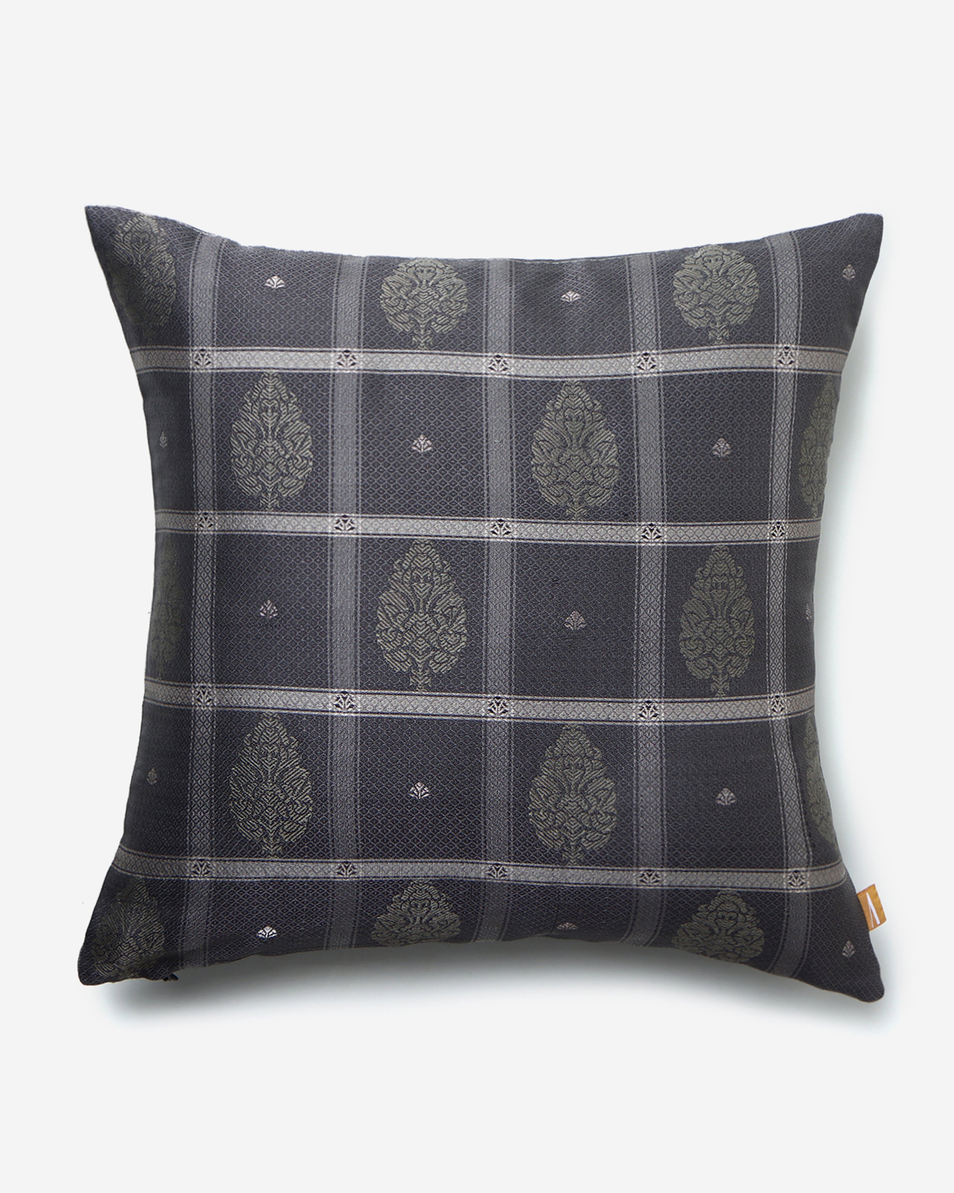 Anant Banarasi Powdi Silk Cushion Cover