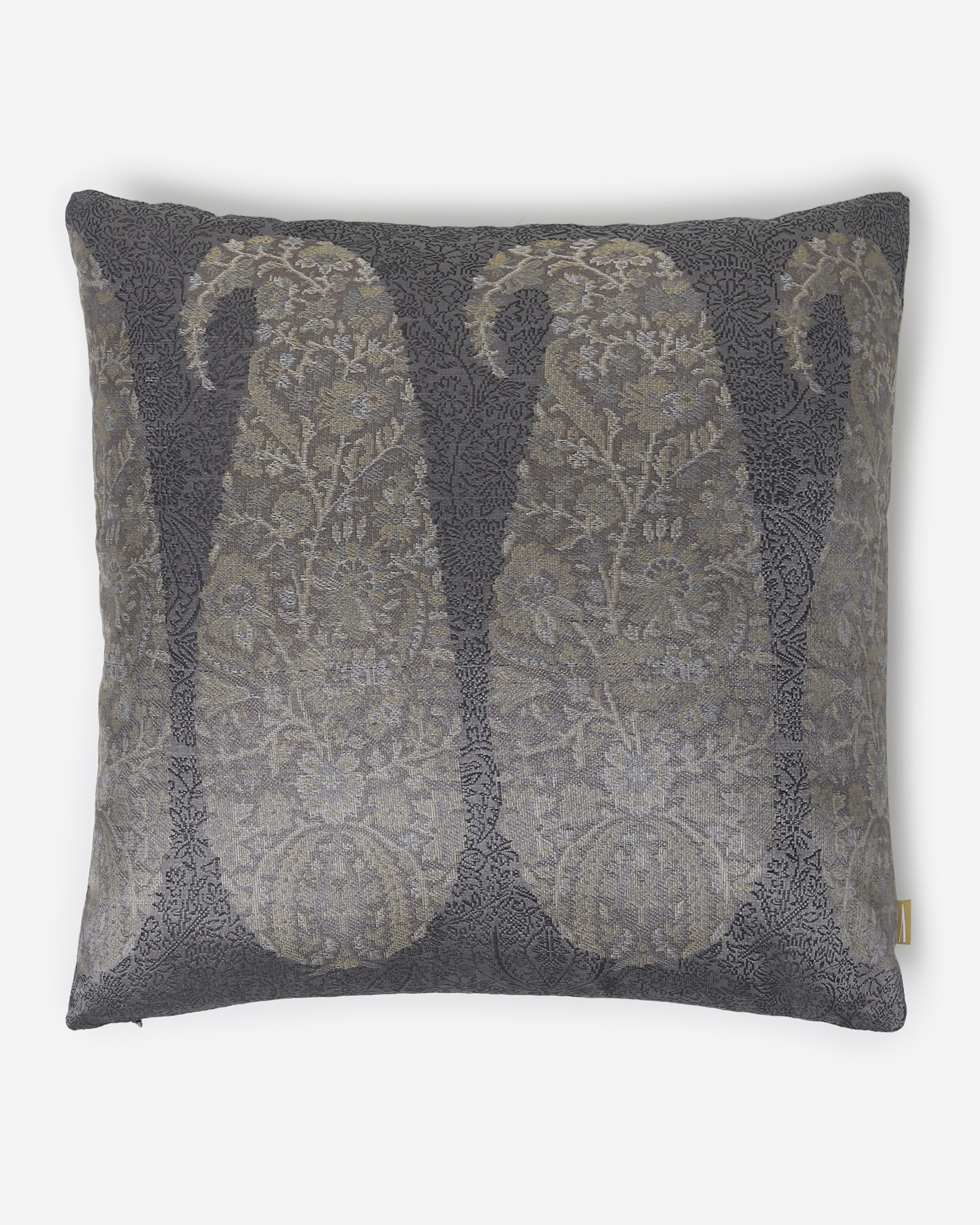 Banarasi Tanchoi Silk Cotton Cushion Cover
