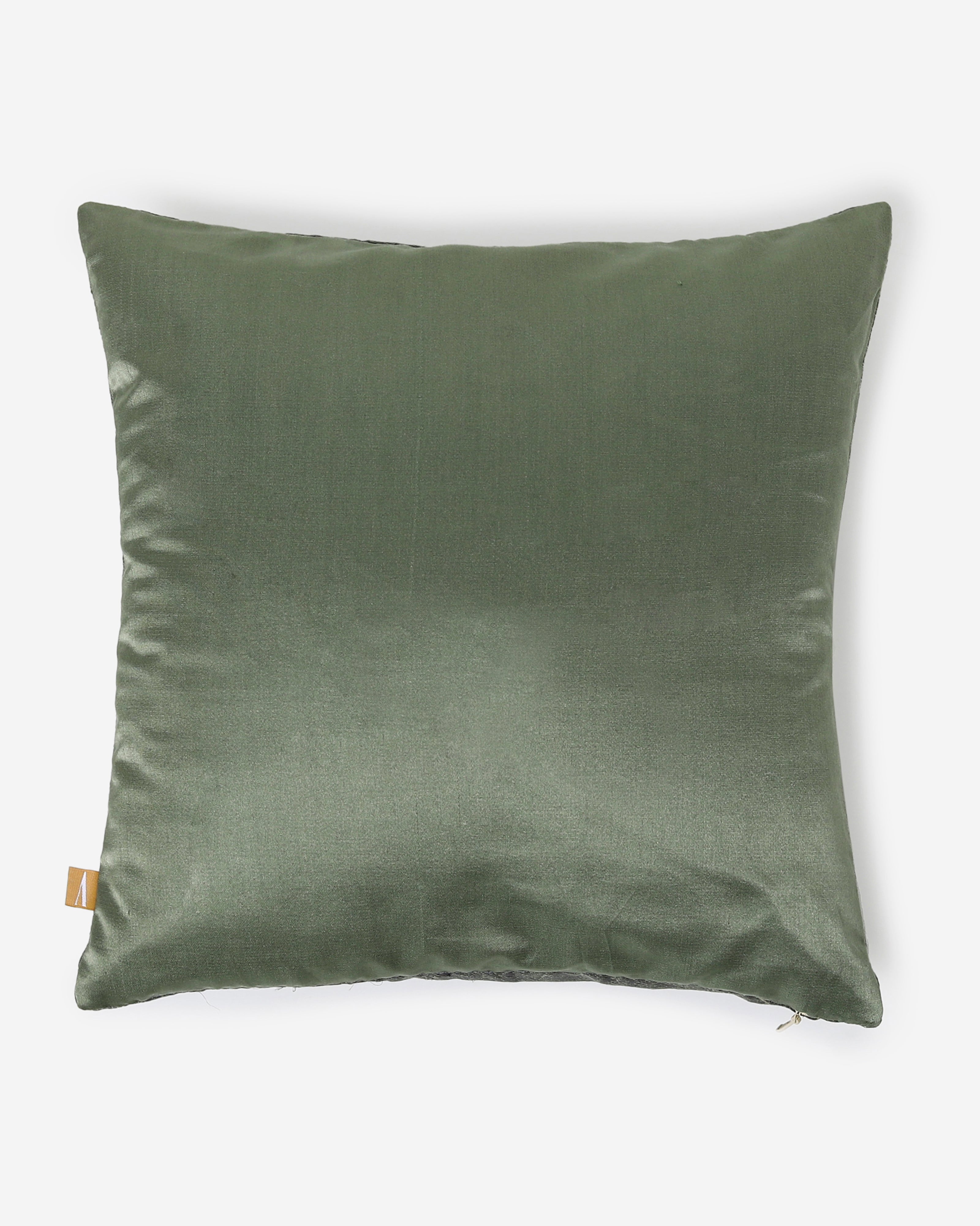 Banarasi Tanchoi Silk Cotton Cushion Cover
