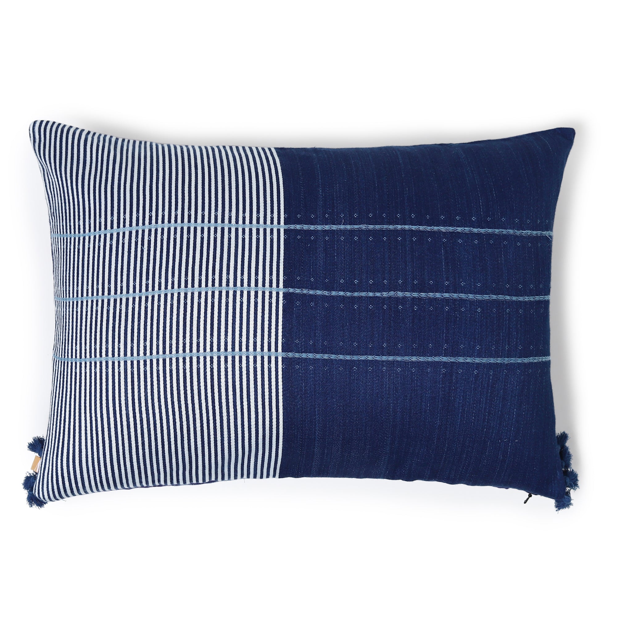 Drishya Pochampally Weft Ikat Cotton Cushion Cover