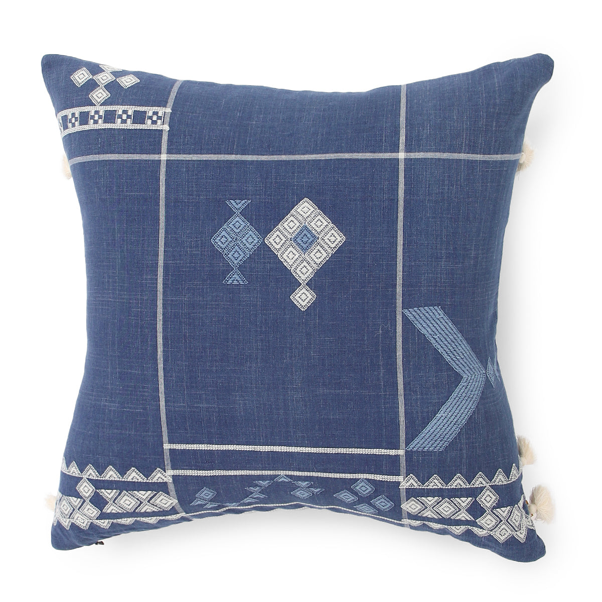 Iman Bhujodi Extra Weft Cotton Cushion Cover