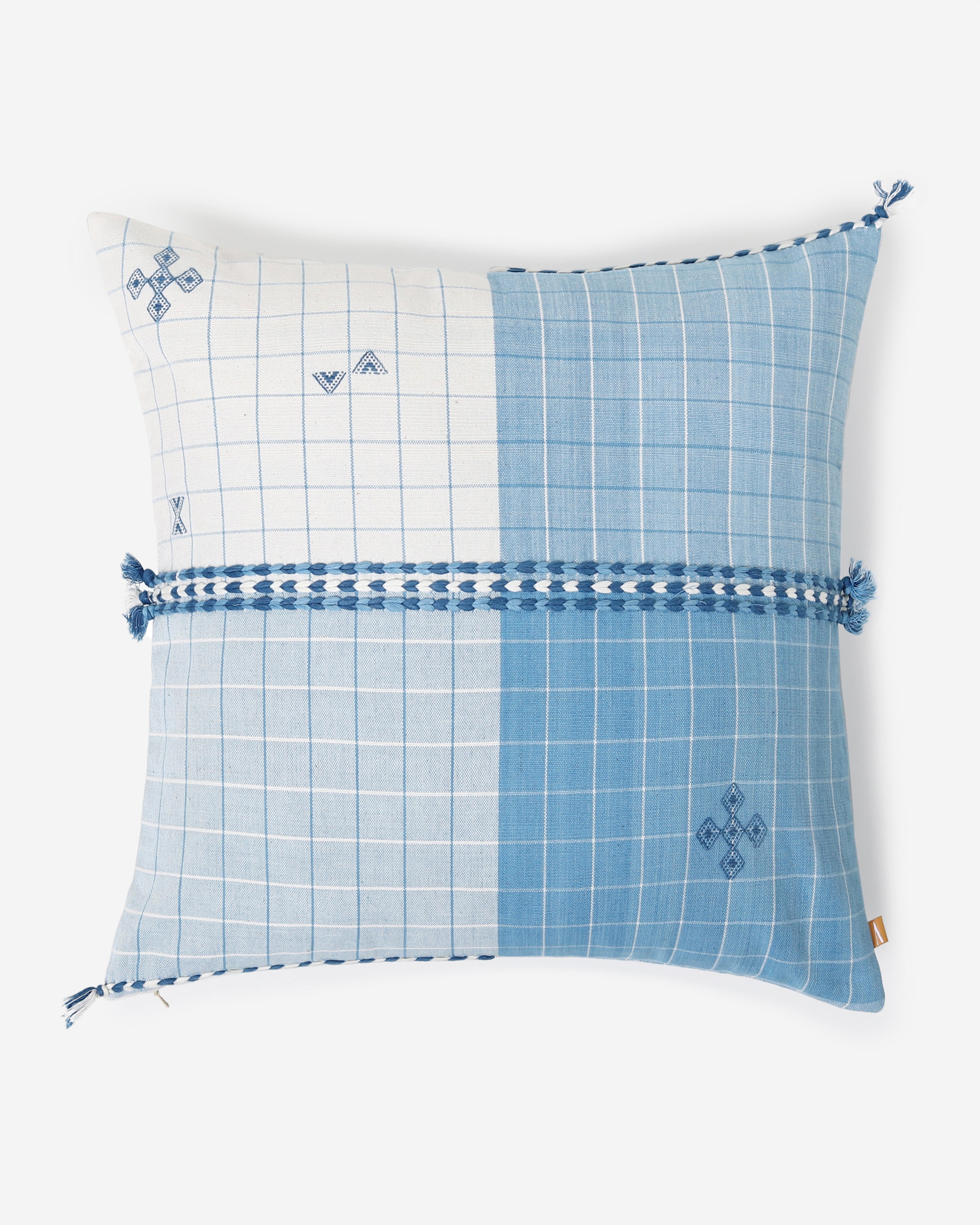 Raabta Bhujodi Extra Weft Cotton Cushion Cover