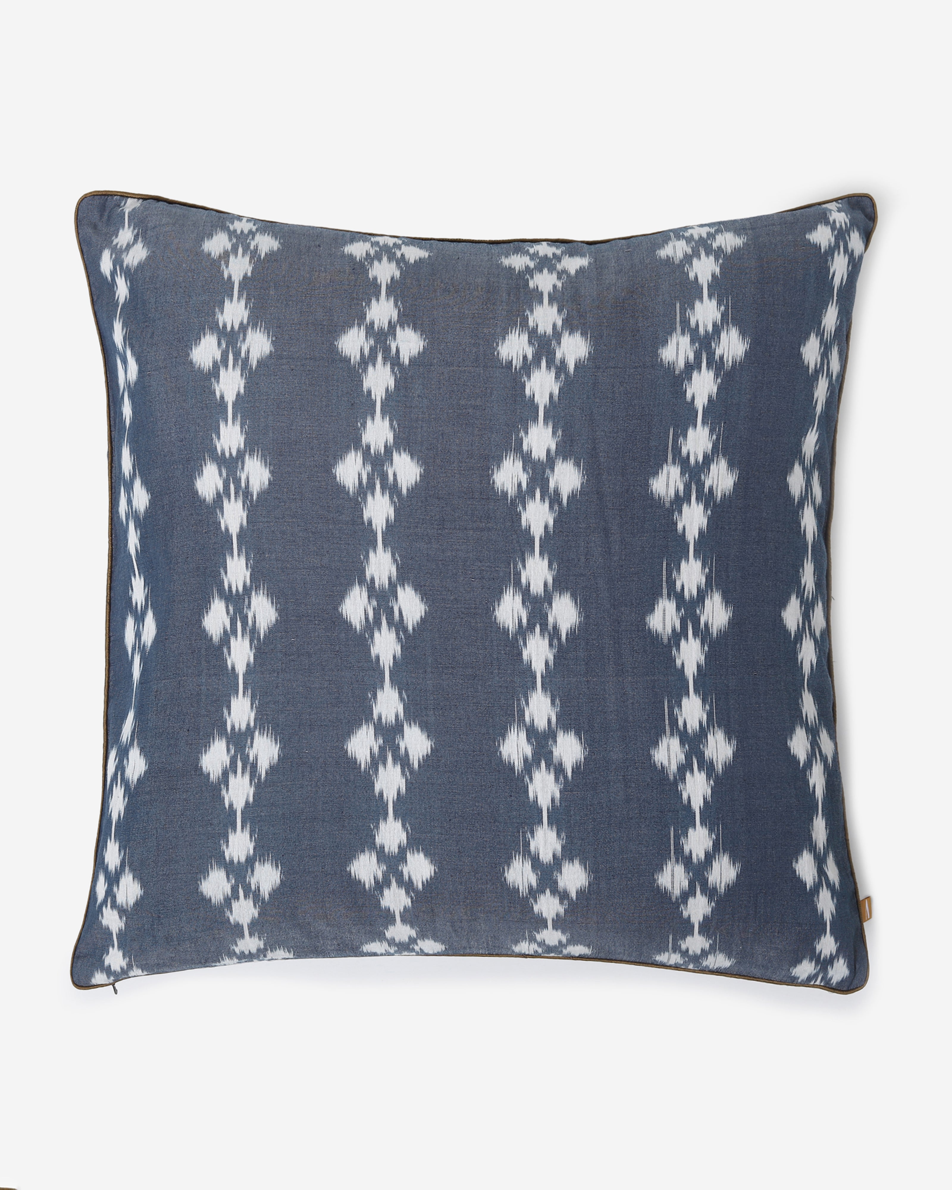 Naina Pochampally Warp Ikat Cotton Cushion Cover