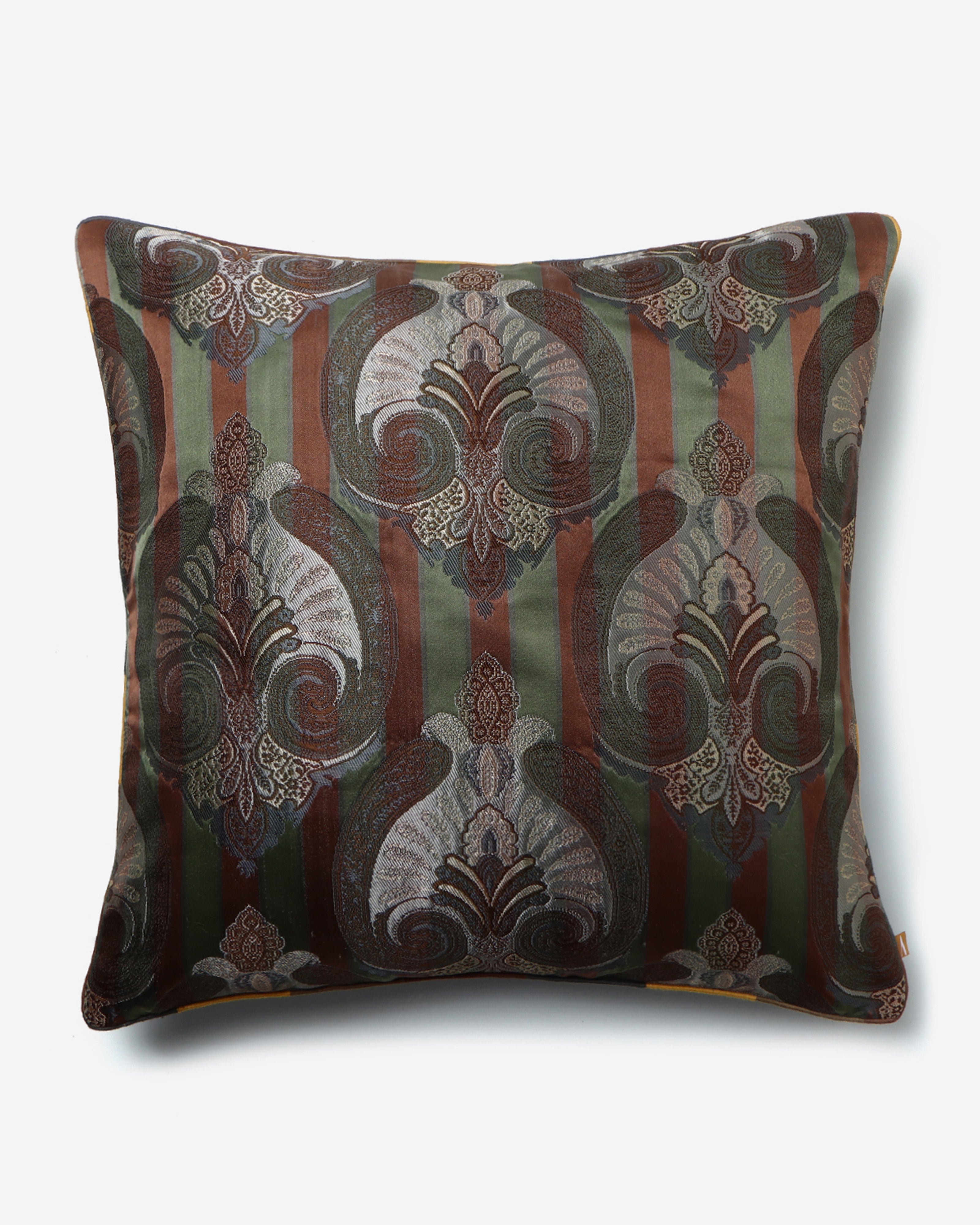 Reva Banarasi Gyasar Silk Cushion Cover