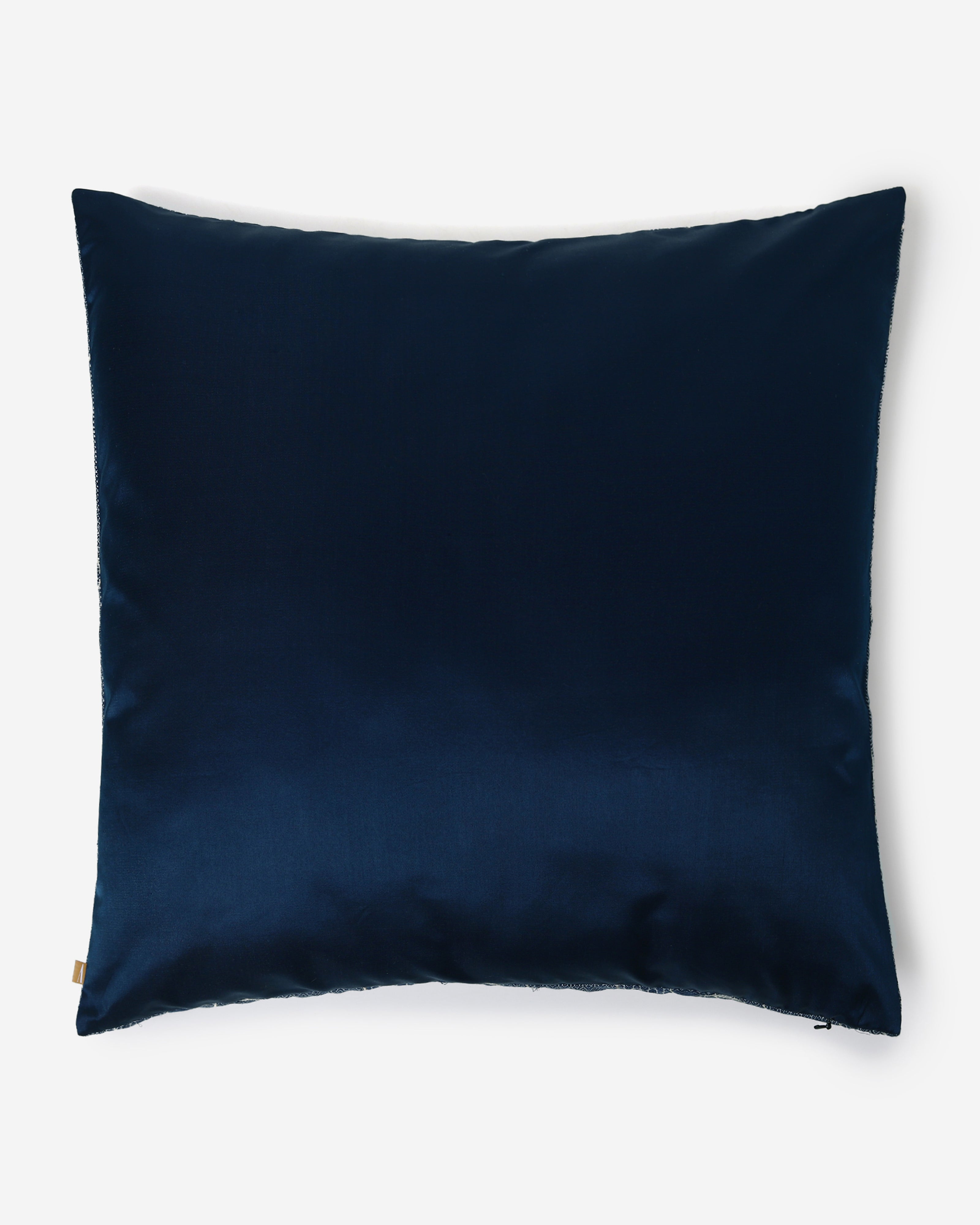 Kitusugi Banarasi Satin Brocade Silk Cotton Cushion Cover