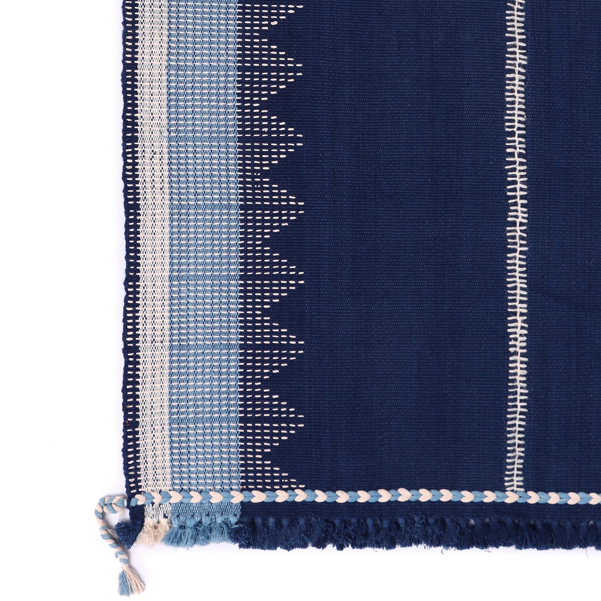 Saijun Bhujodi Extra Weft Woolen Rug