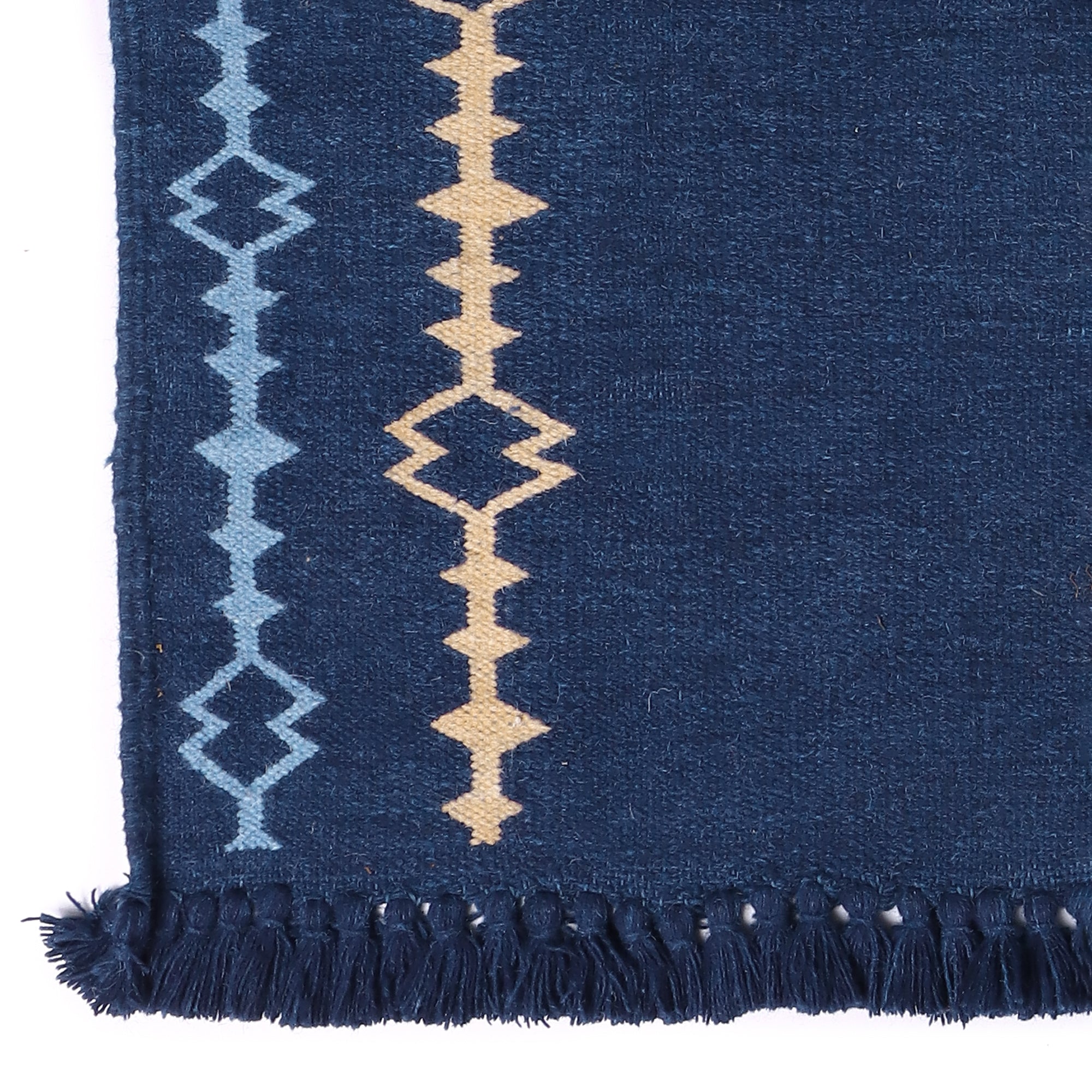 Hiroshi Bhujodi Kharad Cotton Wool Rug