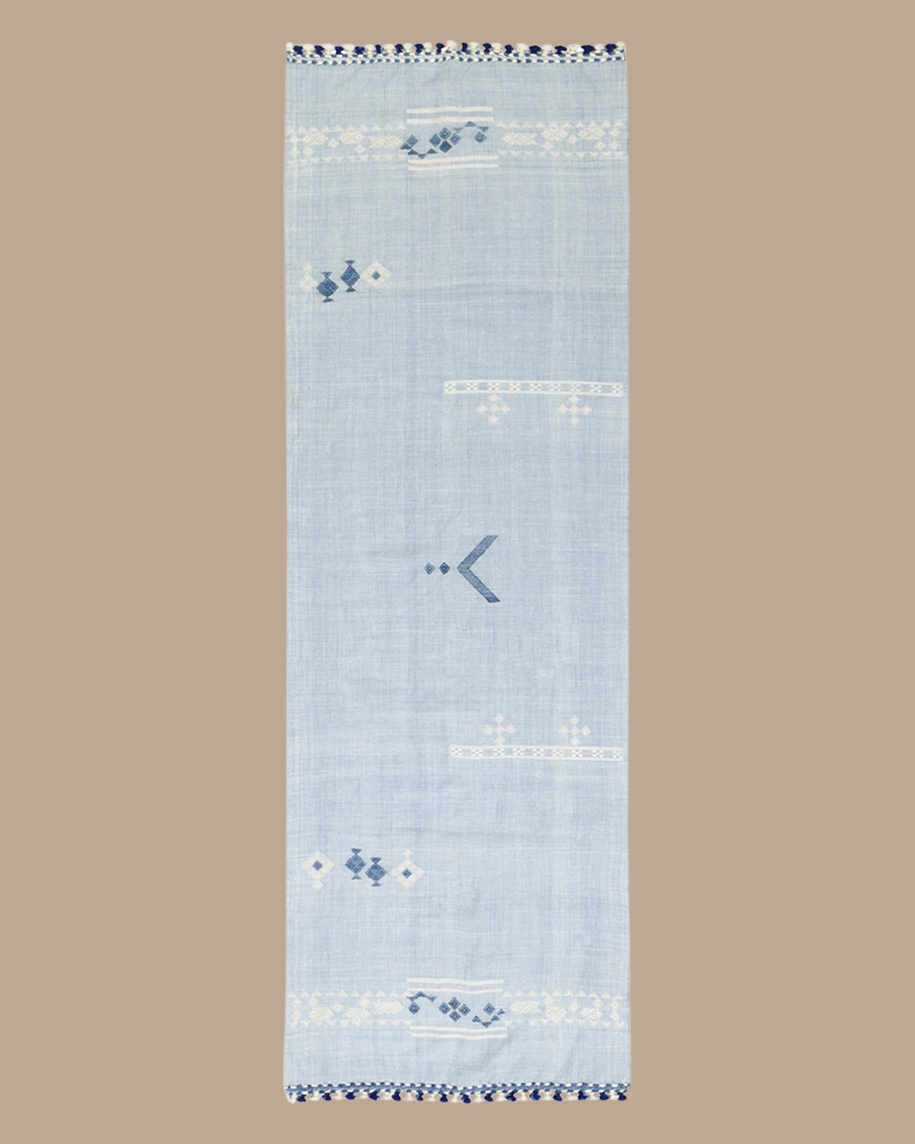 Urja Bhujodi Extra Weft Wool Silk Stole