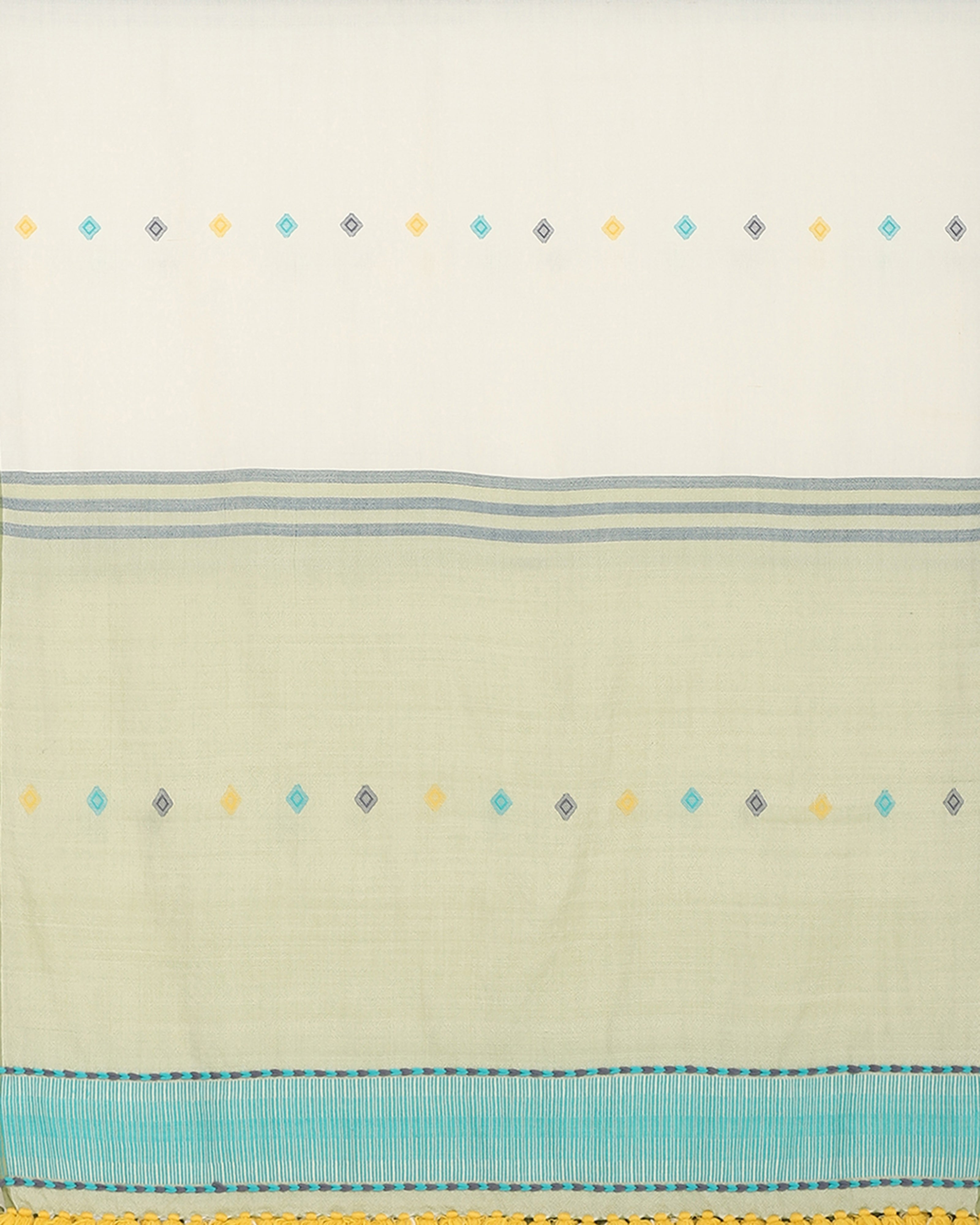 Lalam Bhujodi Extra Weft Woolen Shawl