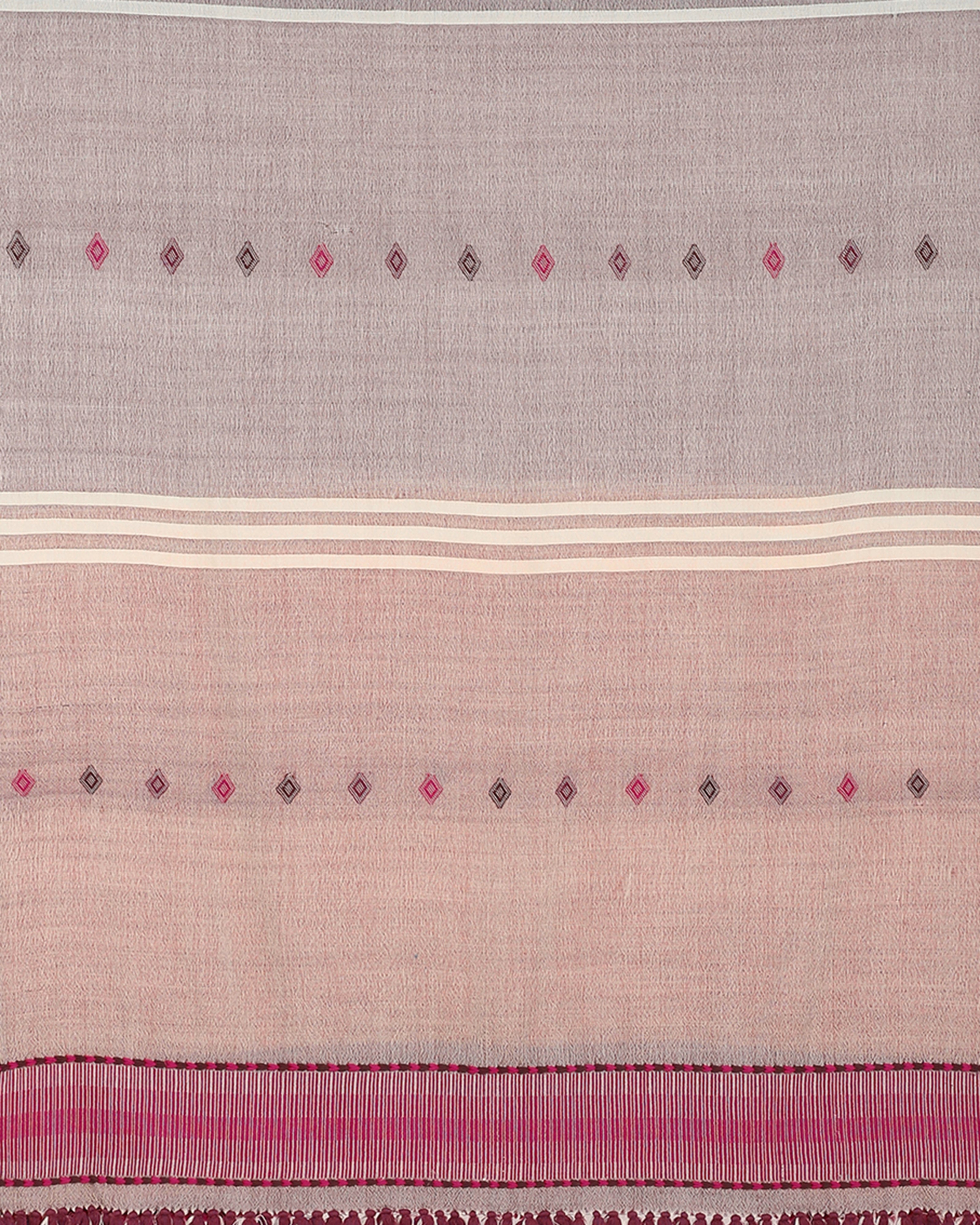 Lalam Bhujodi Extra Weft Woolen Shawl