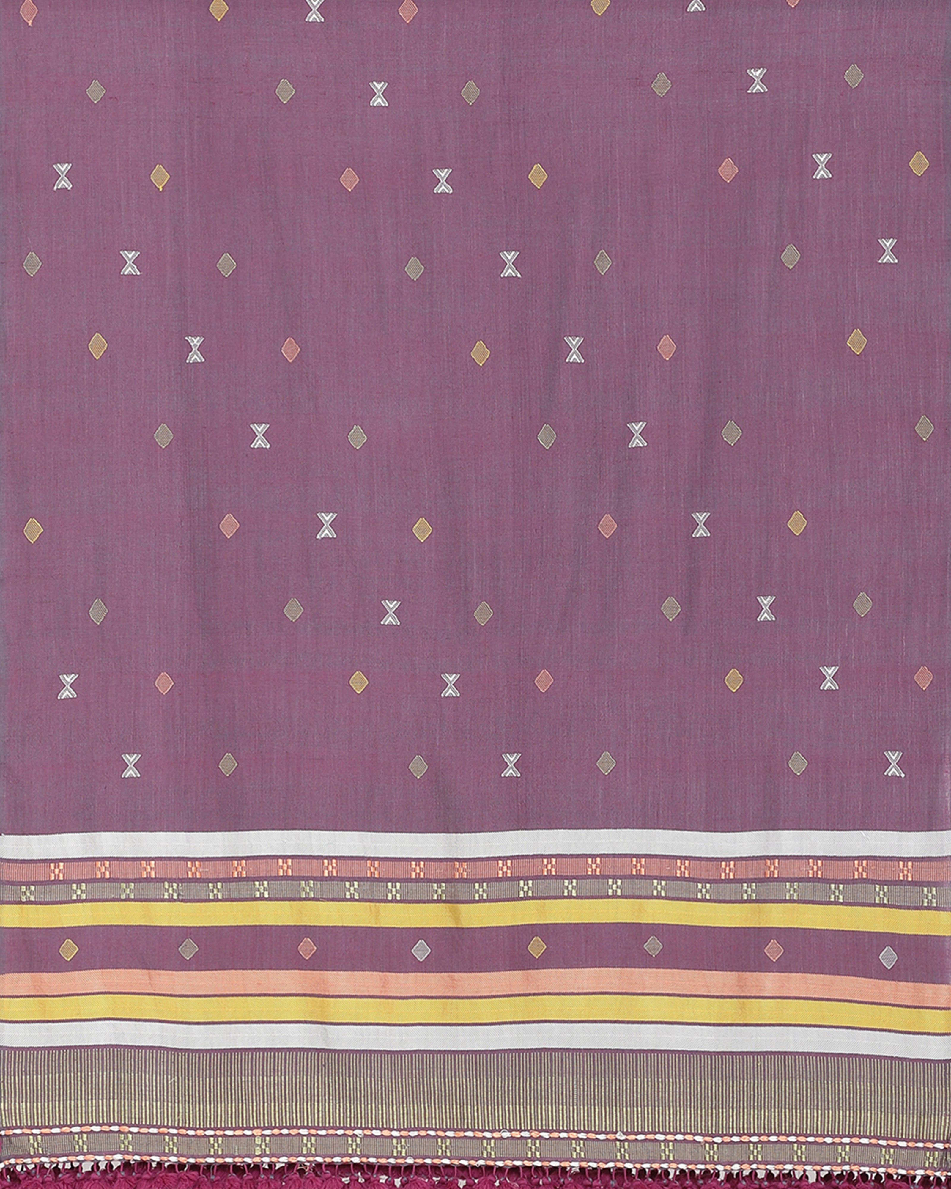 Lunara Bhujodi Extra Weft Wool Silk Shawl