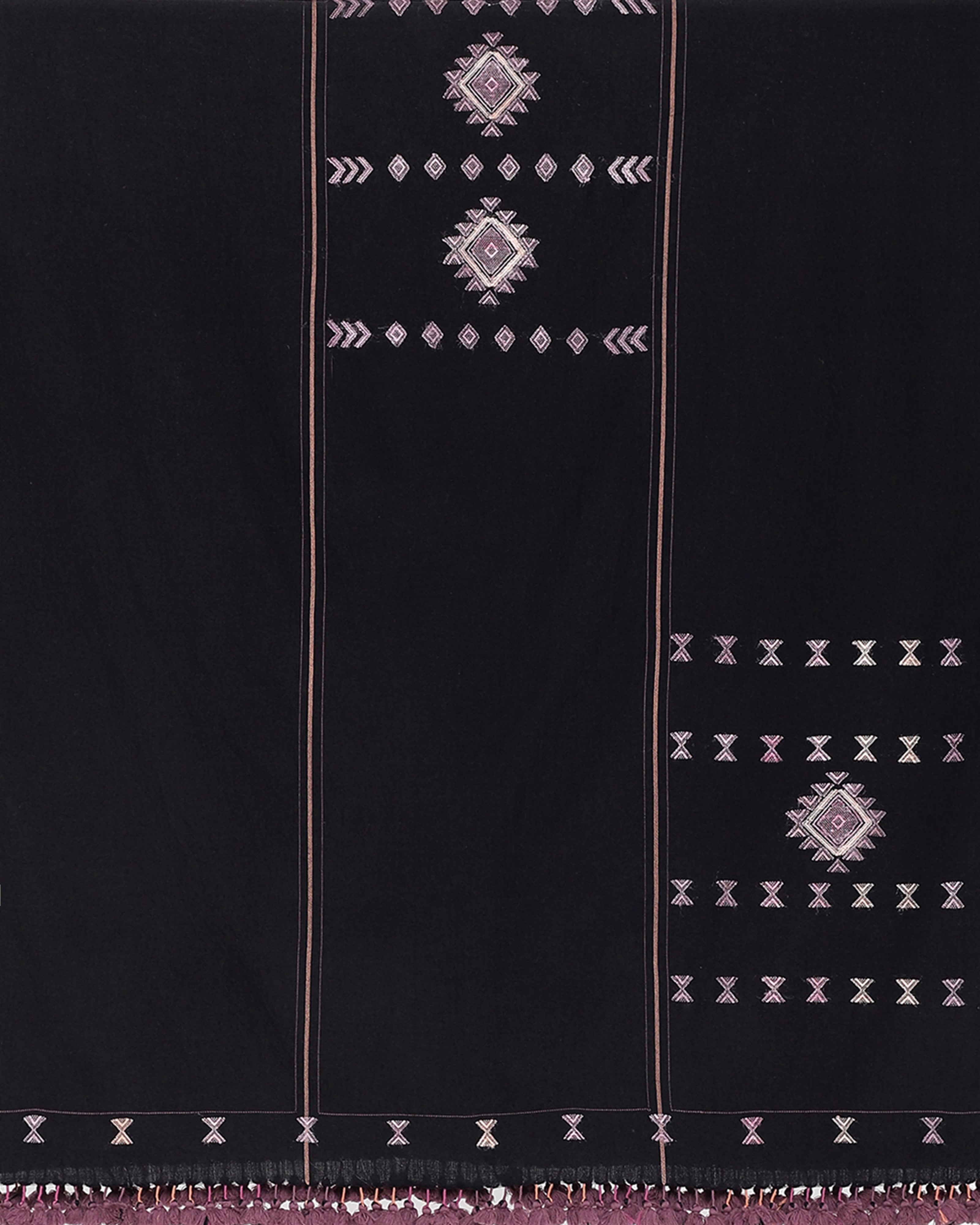 Roshan Bhujodi Extra Weft Wool Silk Shawl