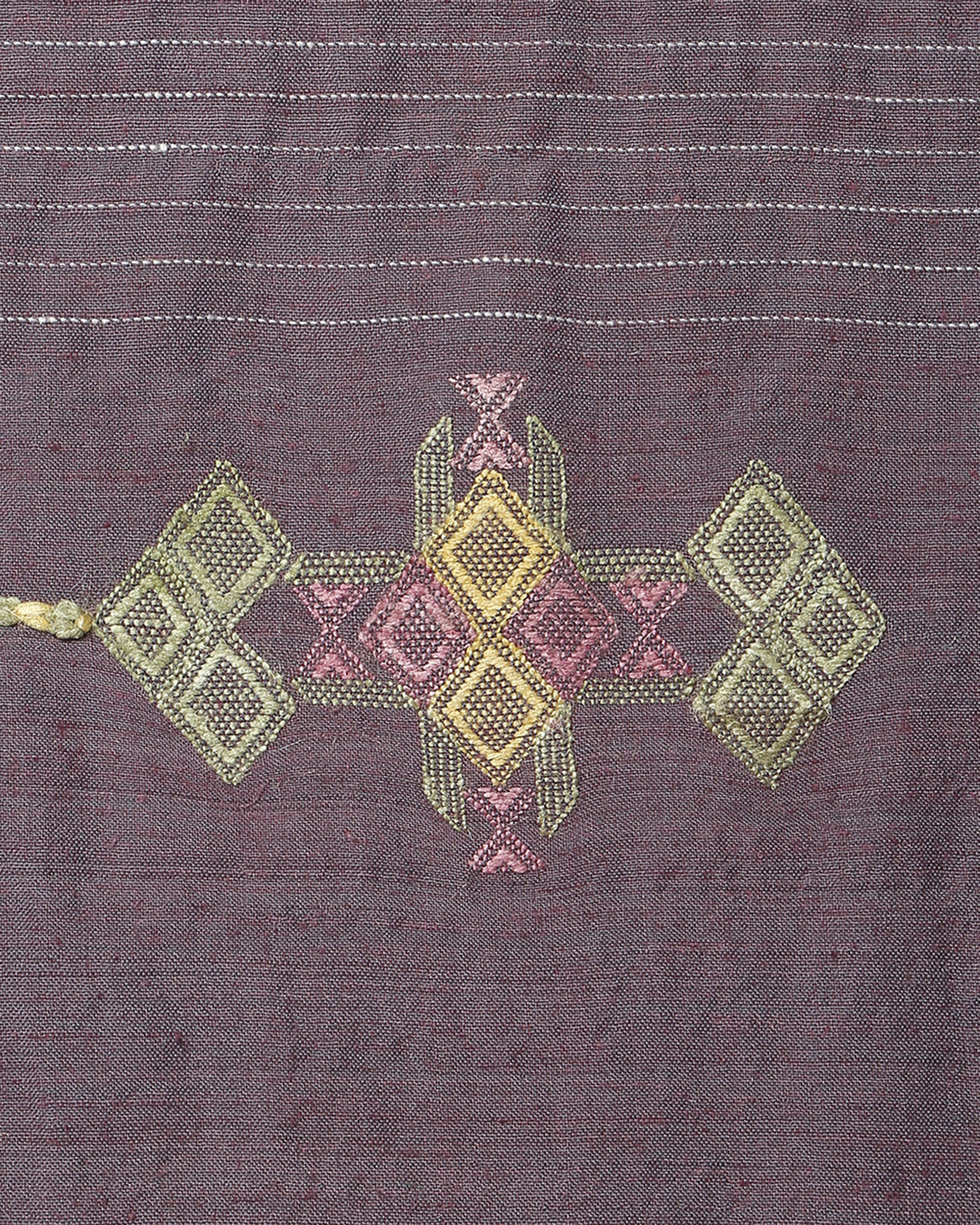 Unnati Bhujodi Extra Weft Wool Silk Shawl