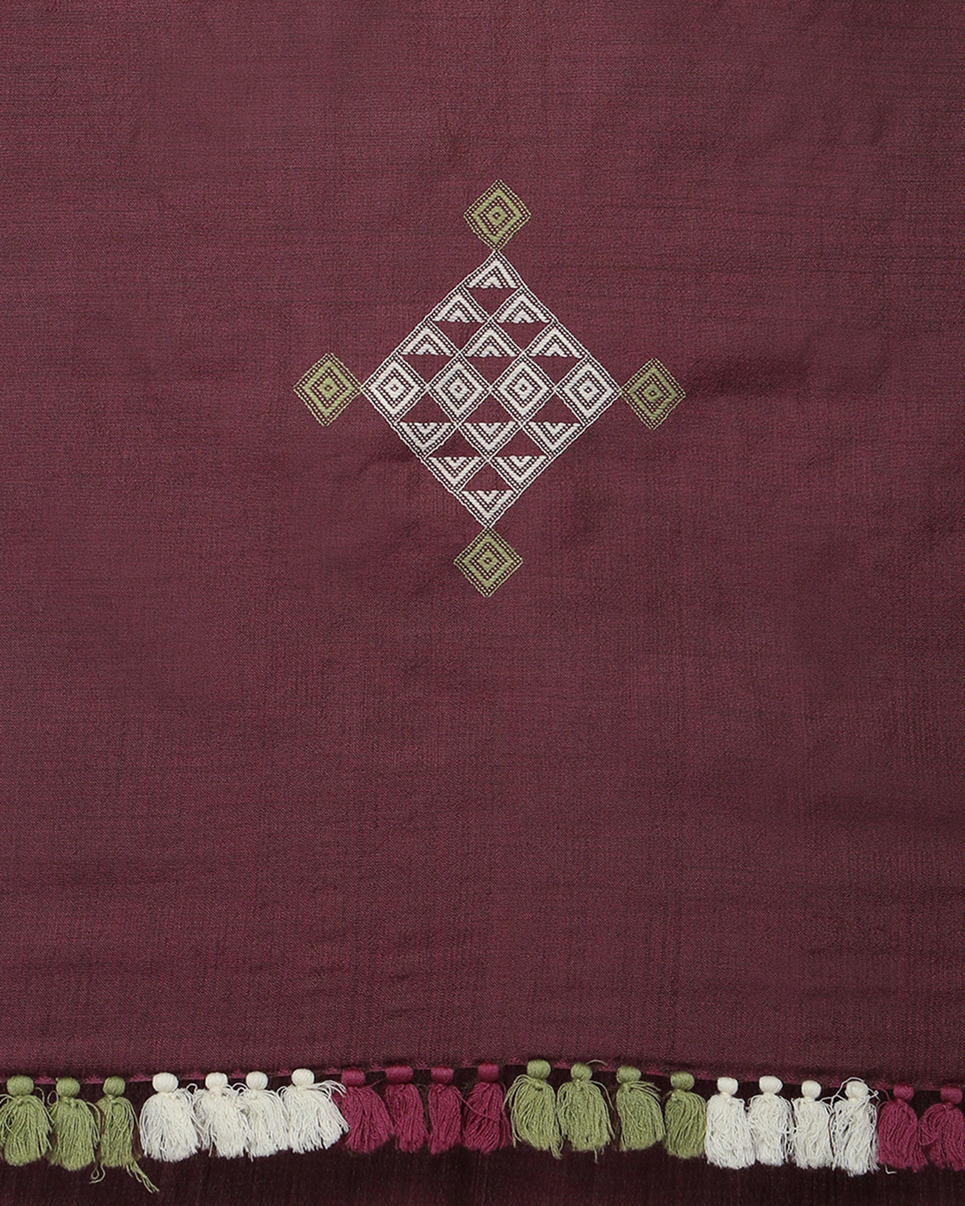 Zehab Bhujodi Extra Weft Woolen Shawl