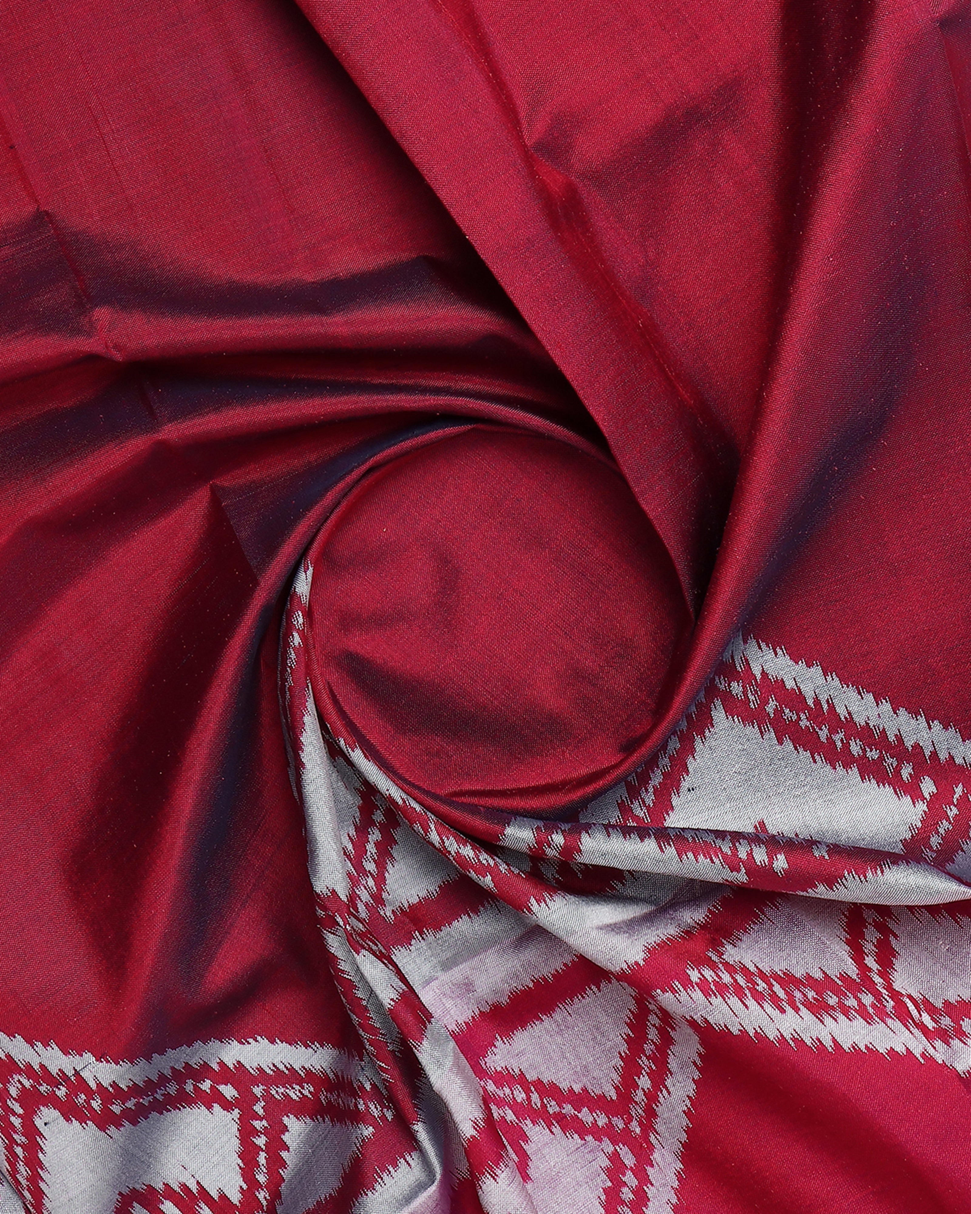 Toran Pochampally Weft Ikat Silk Saree