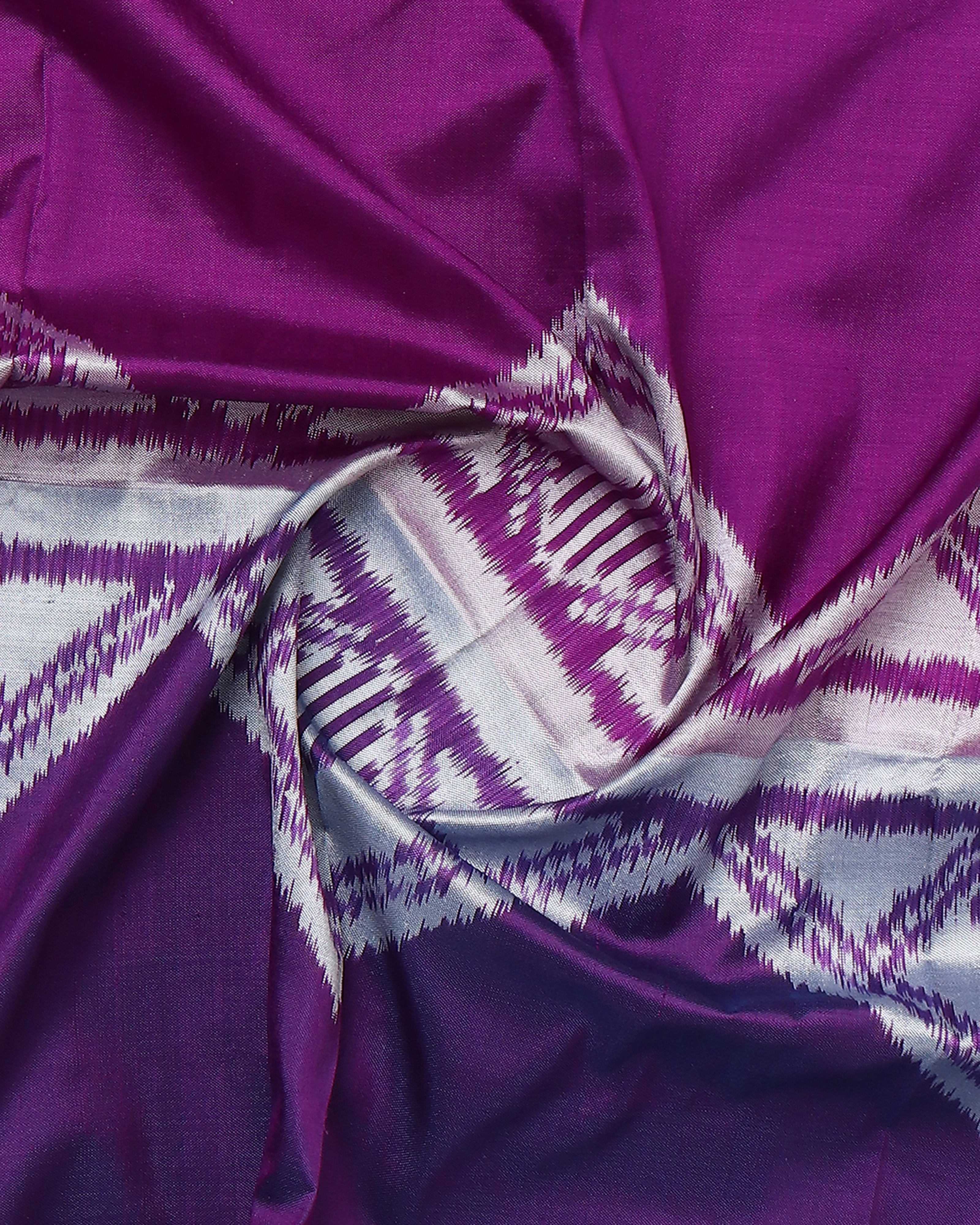 Toran Pochampally Weft Ikat Silk Saree