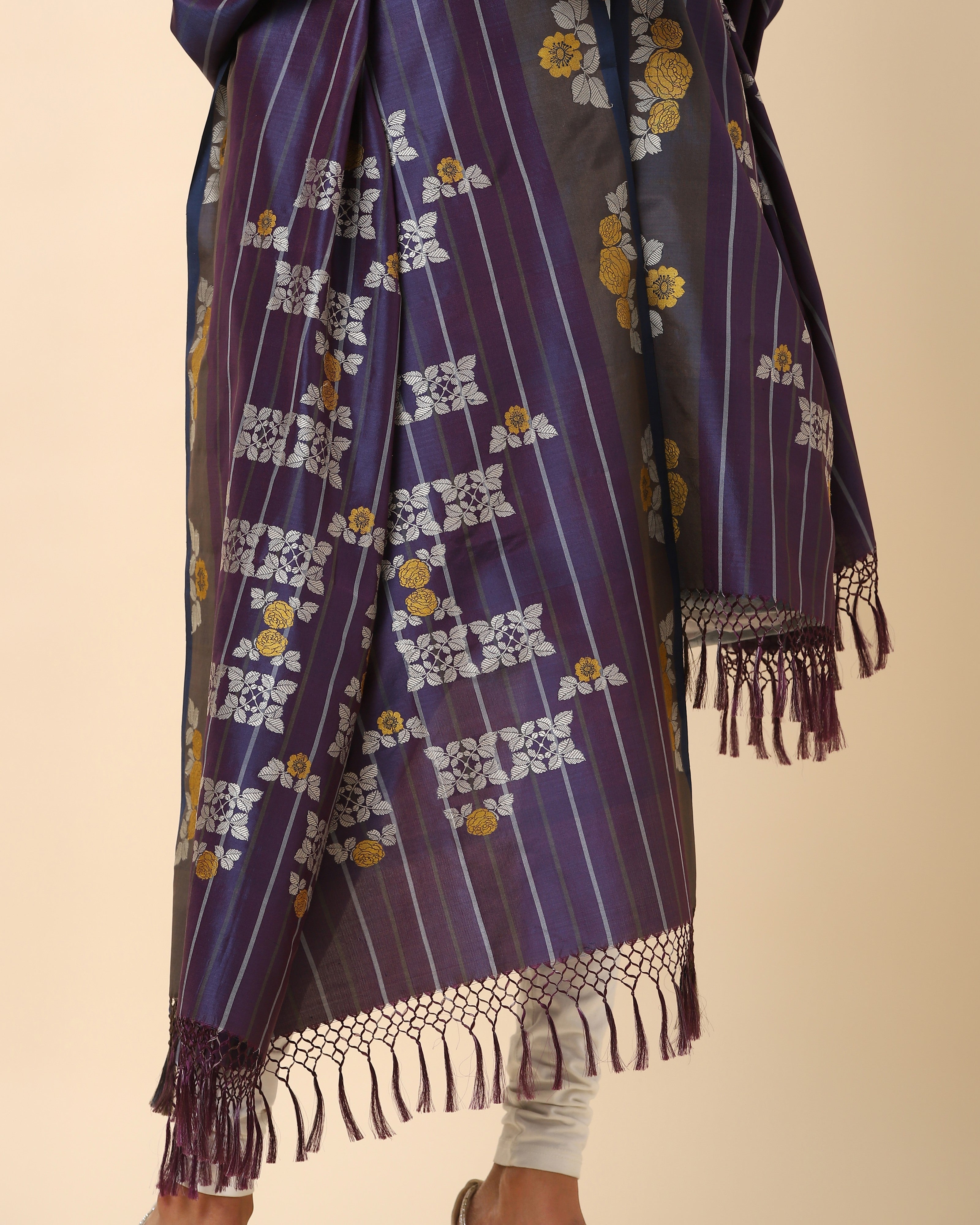 Zinaida Banarasi Kadwa Silk Dupatta