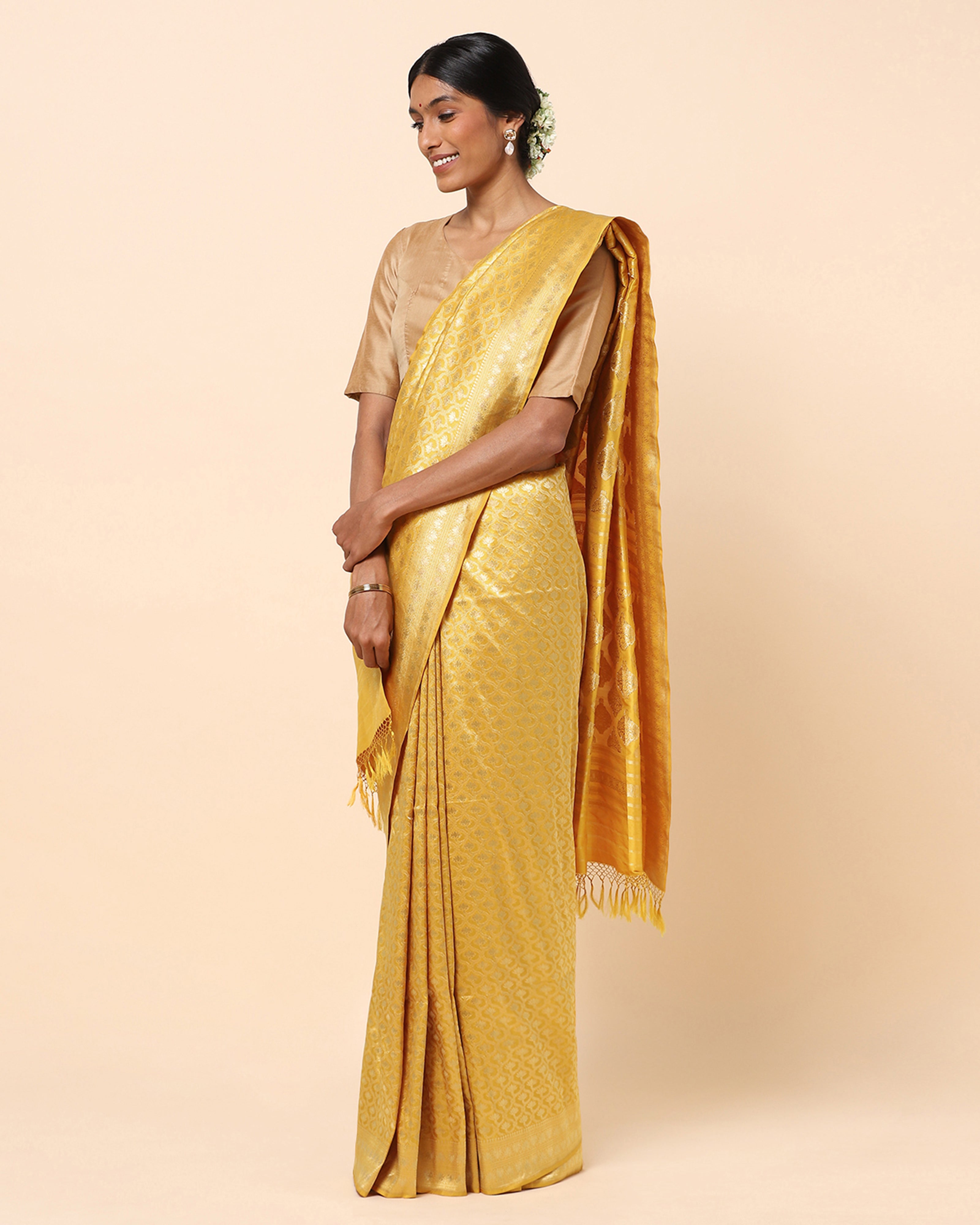 Kaasni Banarasi Fekwa Silk Saree
