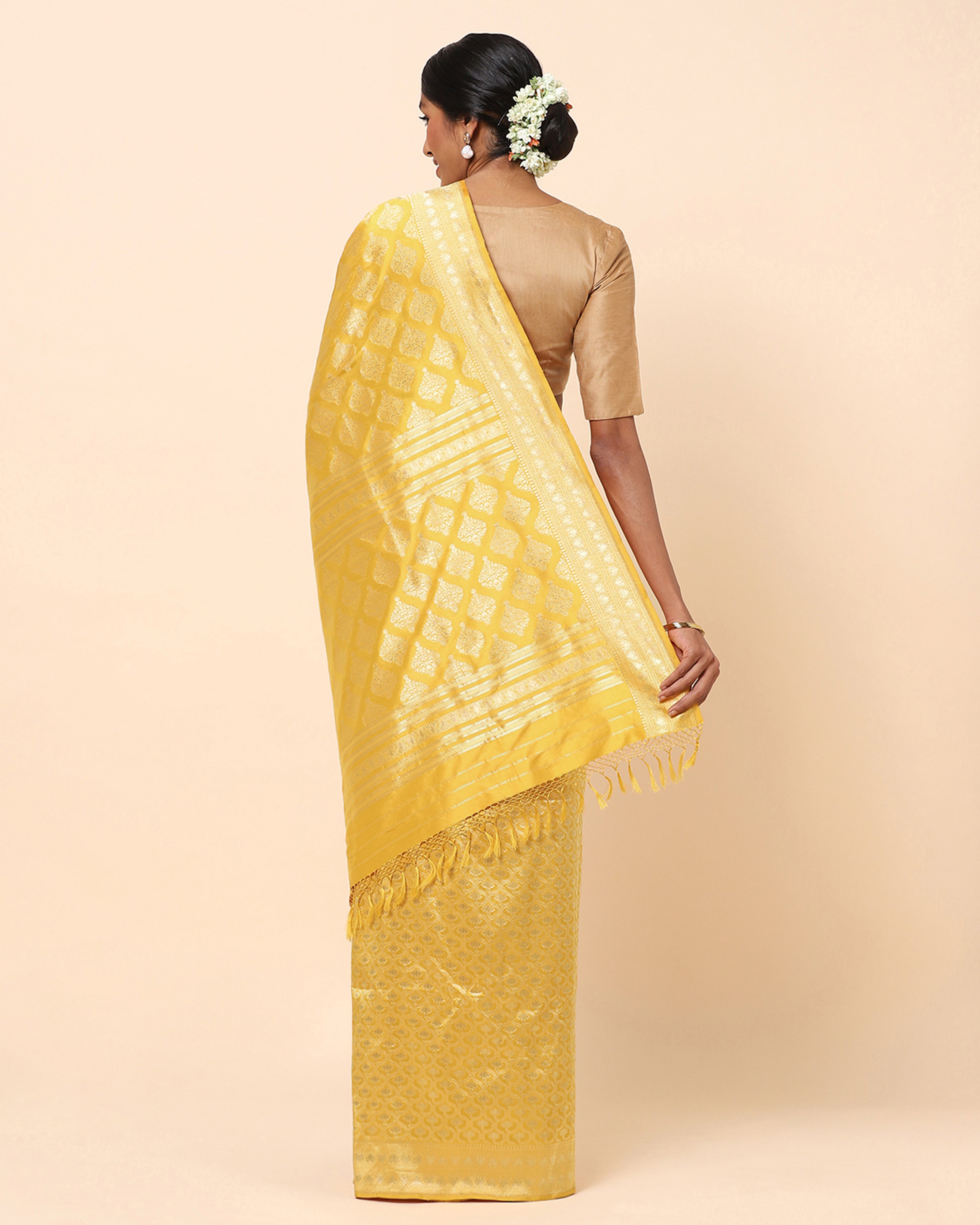 Kaasni Banarasi Fekwa Silk Saree