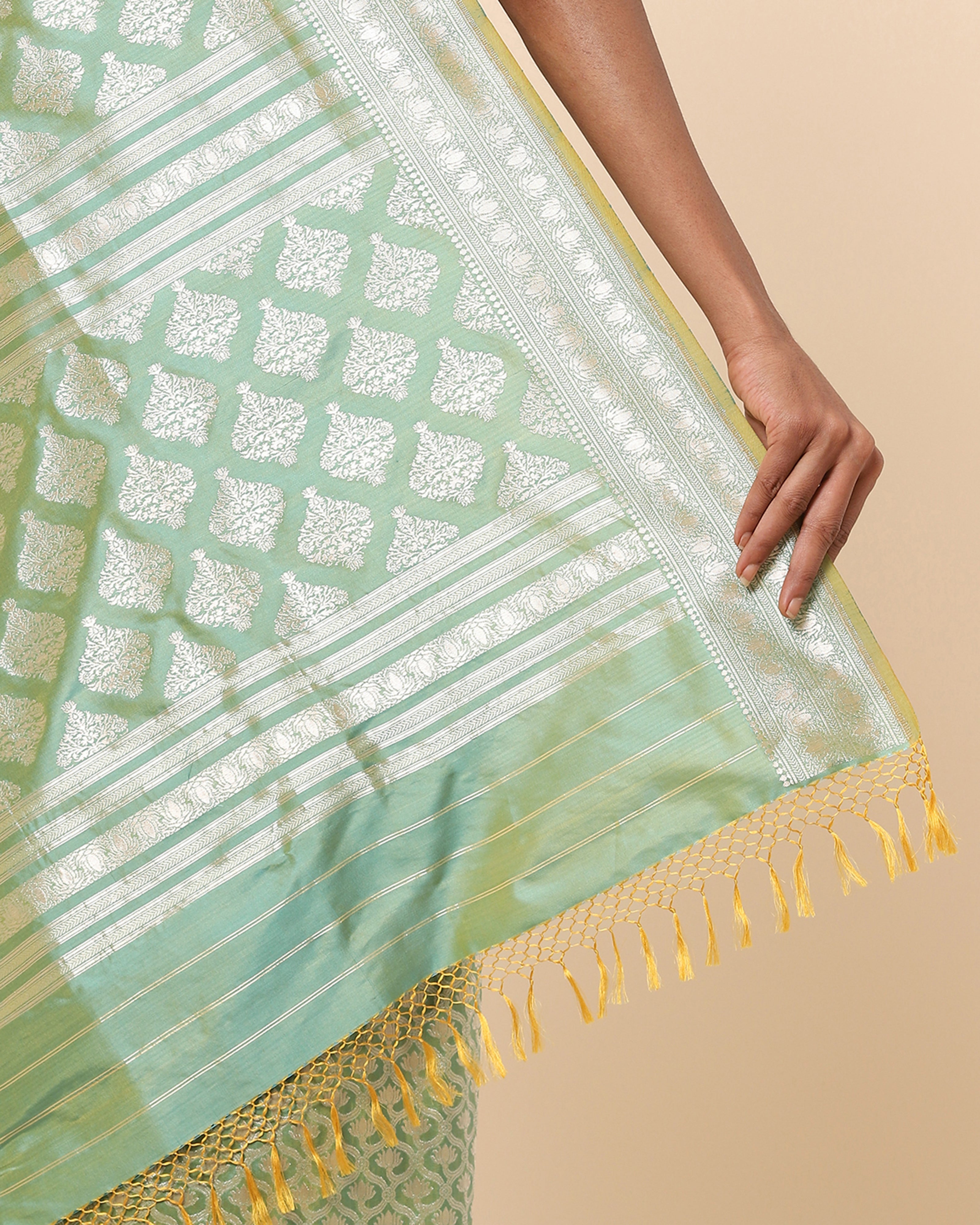 Kaasni Banarasi Fekwa Silk Saree