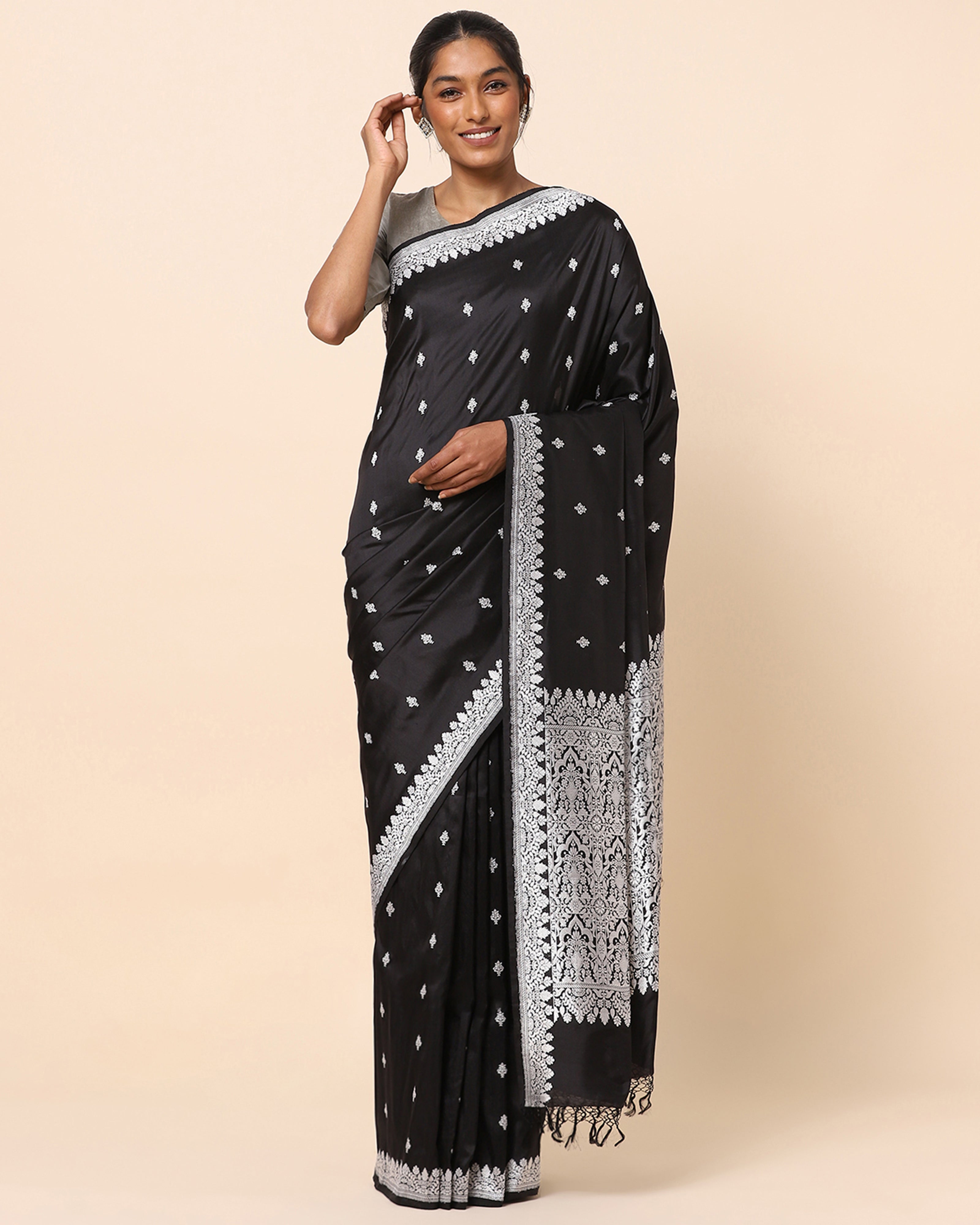 Sandhya Banarasi Kadwa Silk Saree