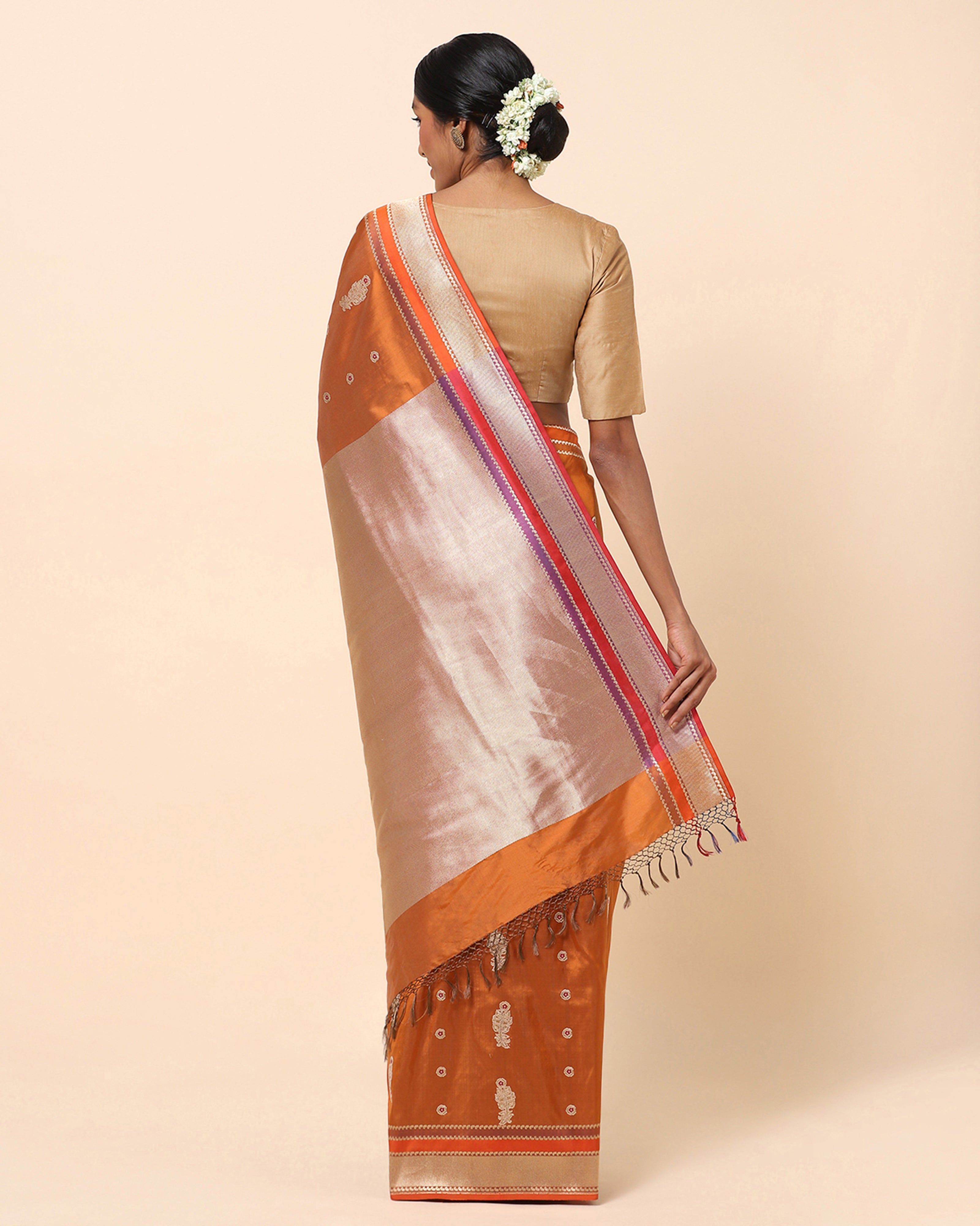 Ruhi Banarasi Kadwa Silk Saree