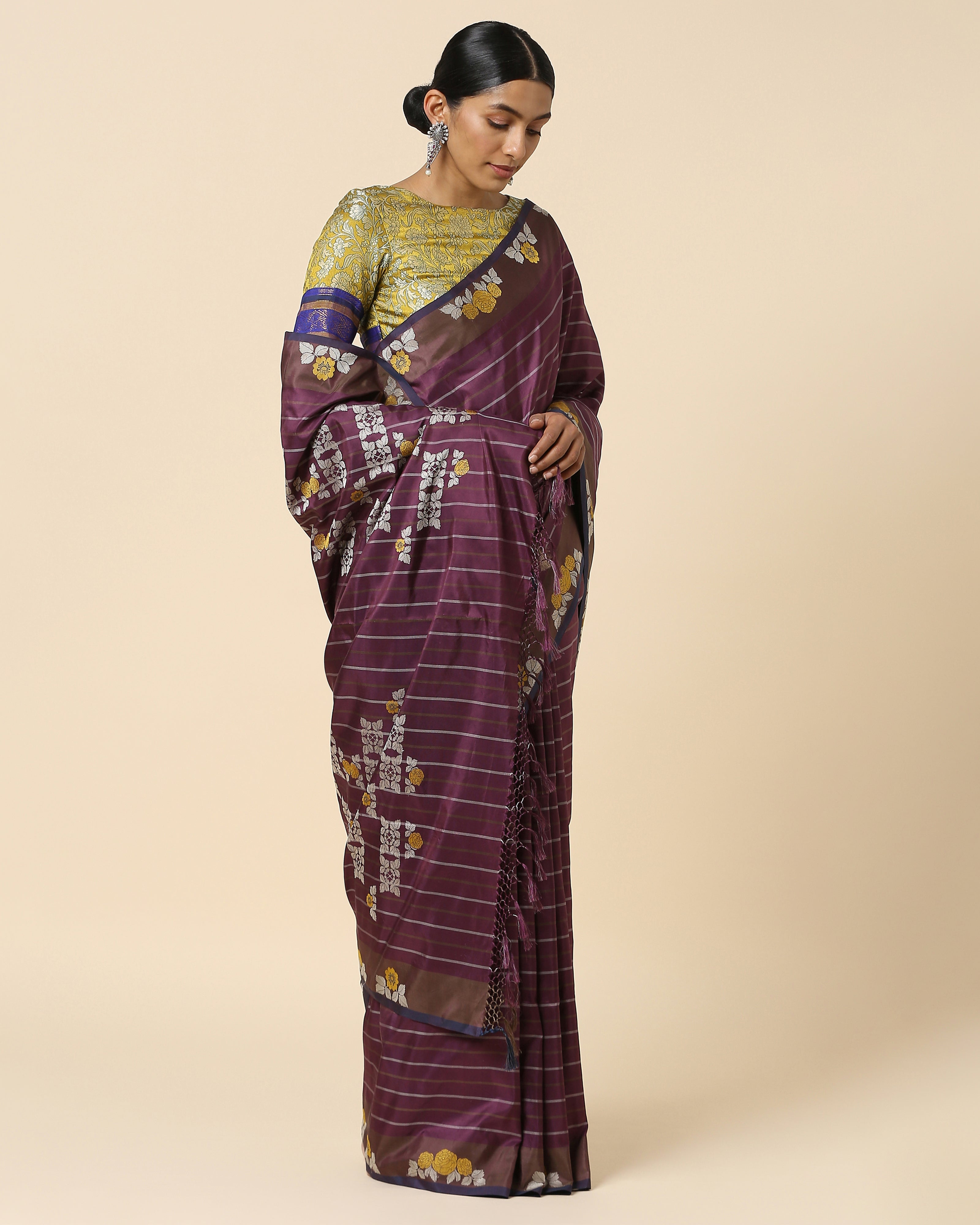 Zinaida Banarasi Kadwa Silk Saree