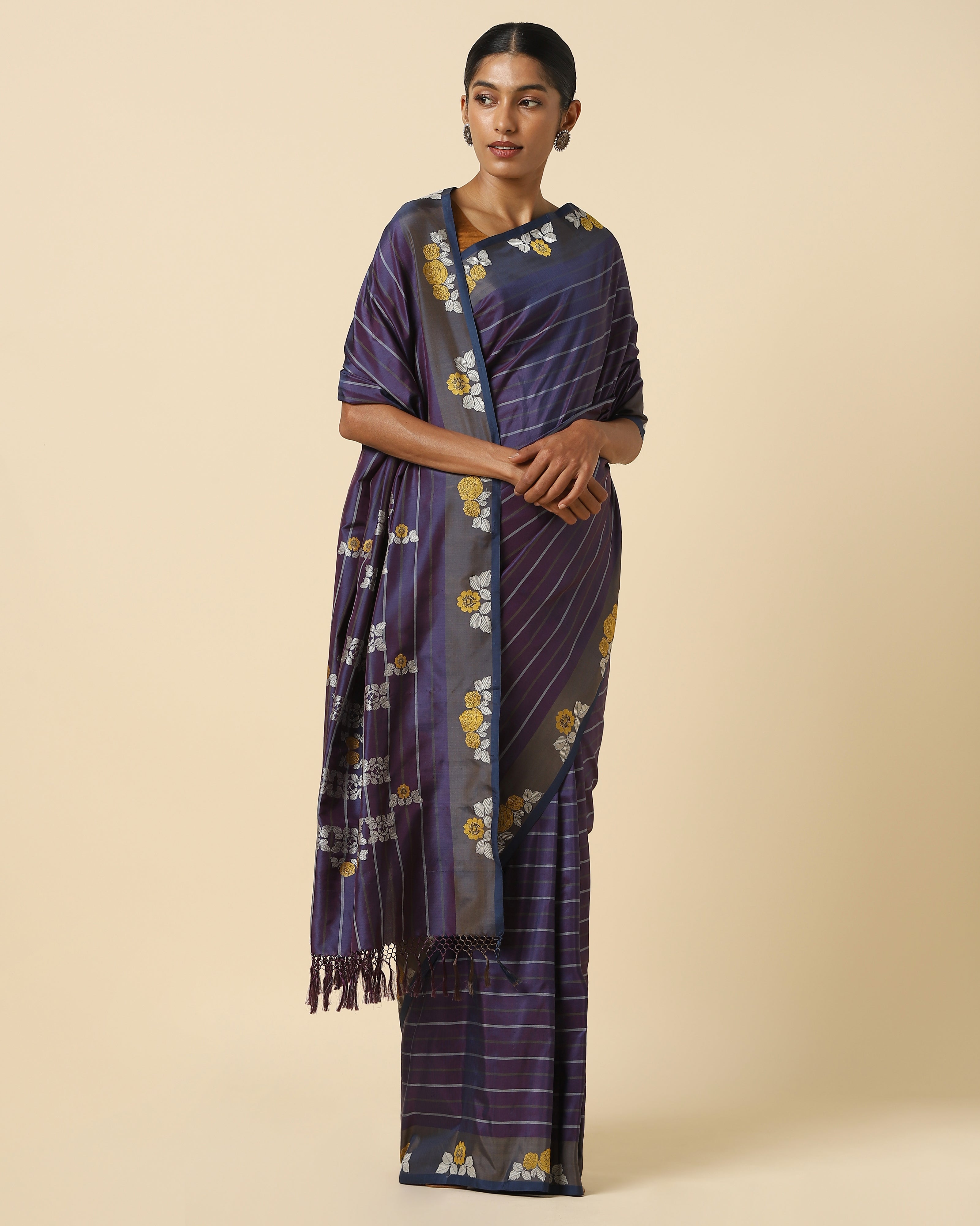 Zinaida Banarasi Kadwa Silk Saree