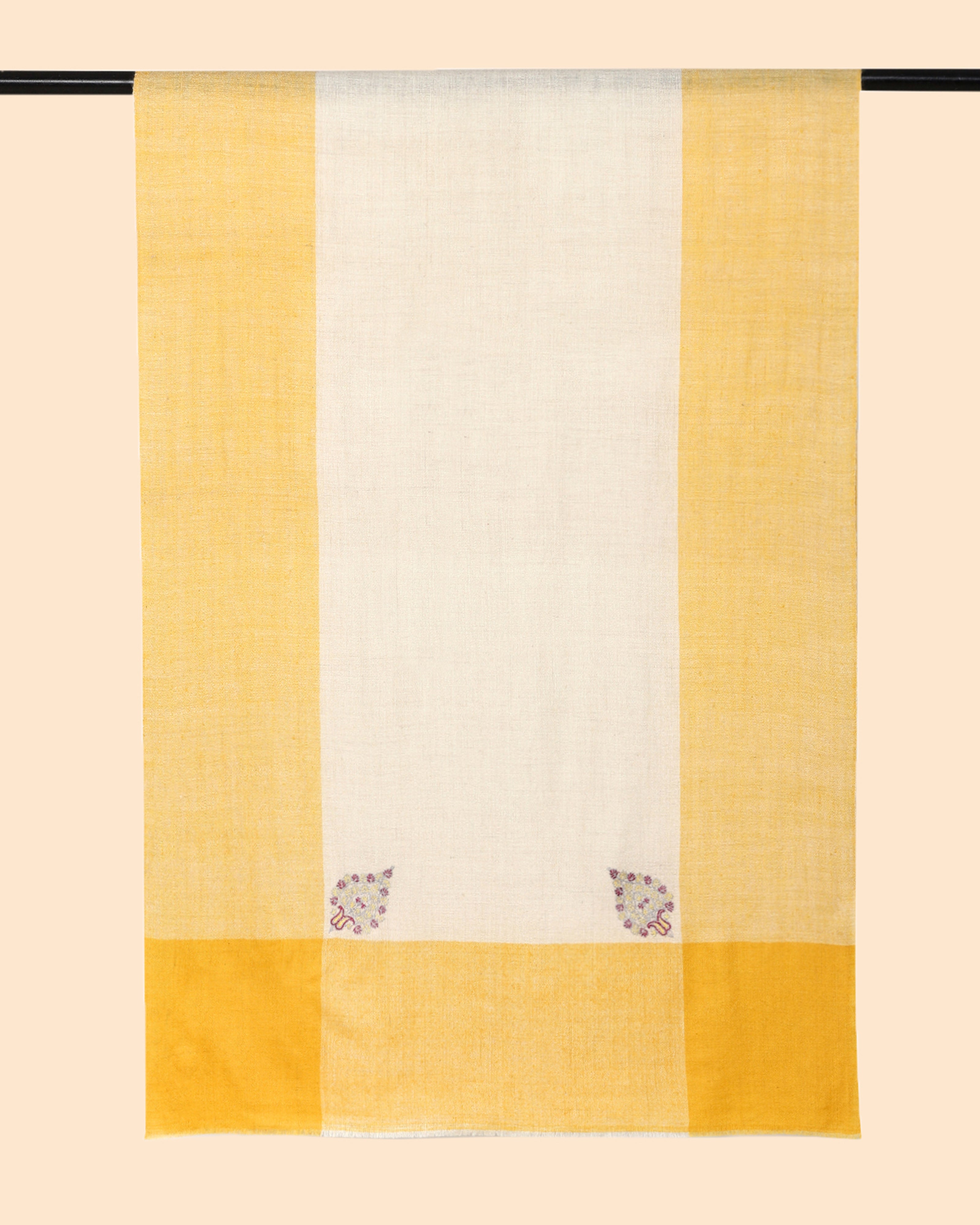 Iha Kashmir Sozni Embroidery Pashmina Stole